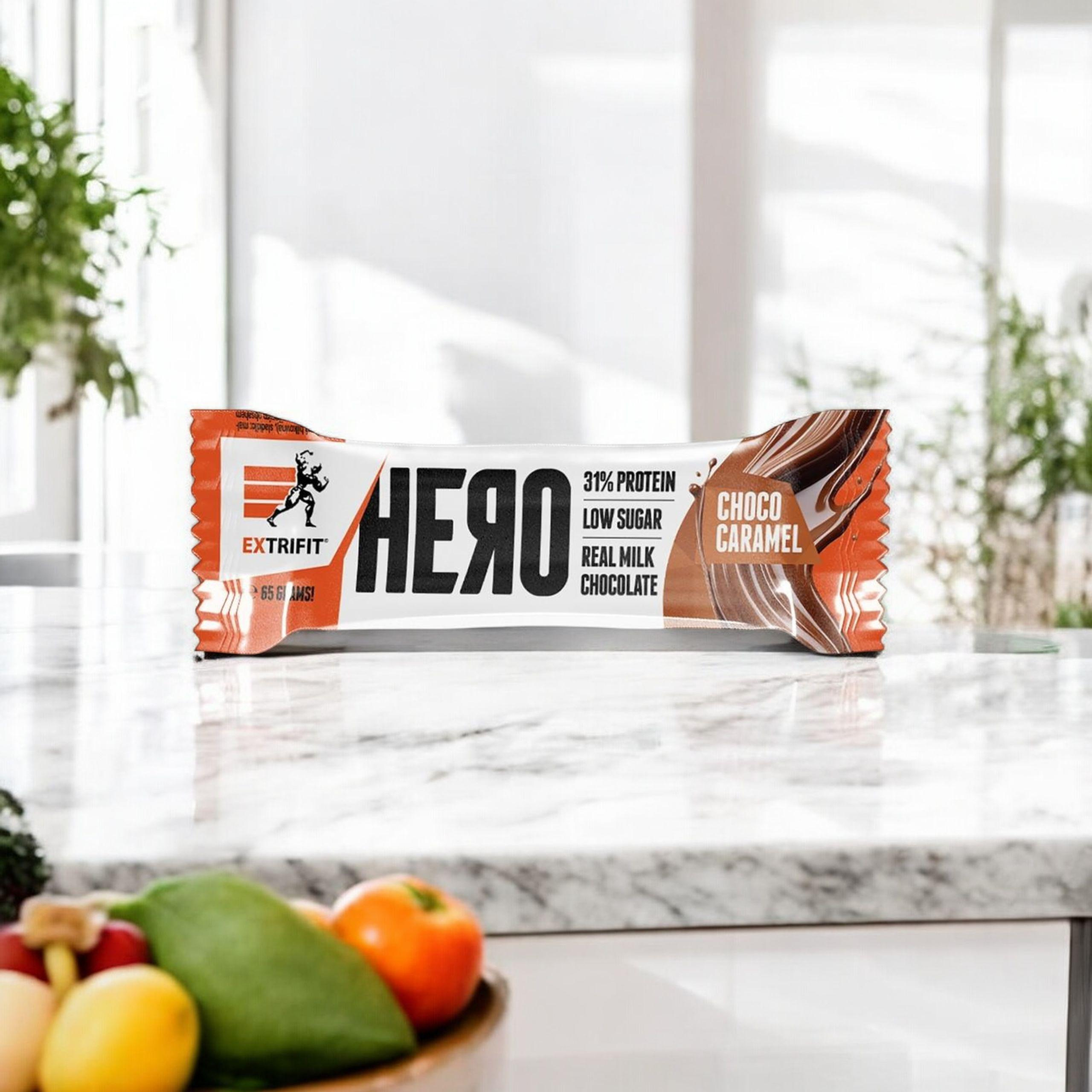 EXTRIFIT - Baton Hero - 65g - Chocolate Caramel