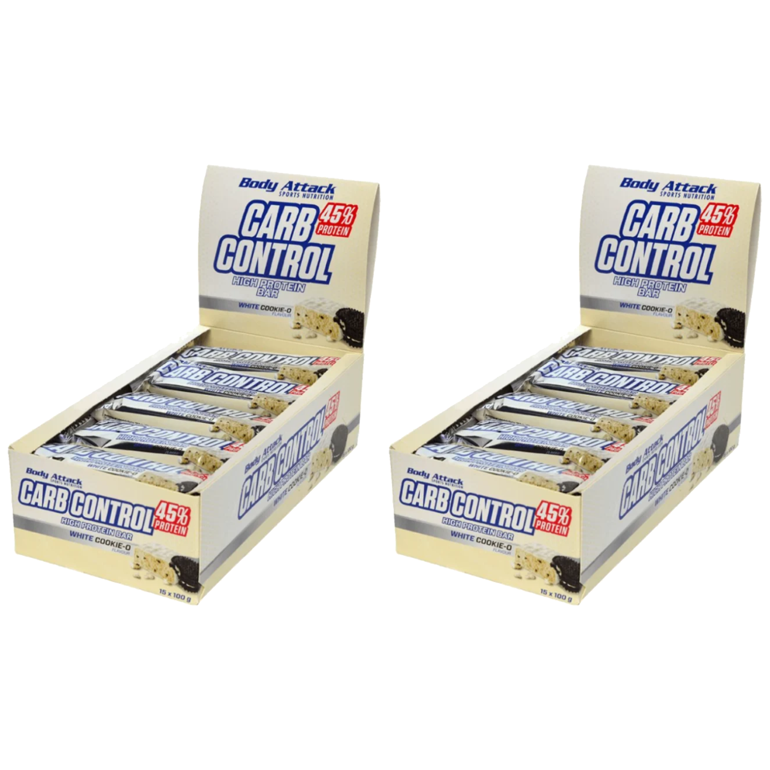 BODY ATTACK - Baton Carb Control - 15x 2x 100g