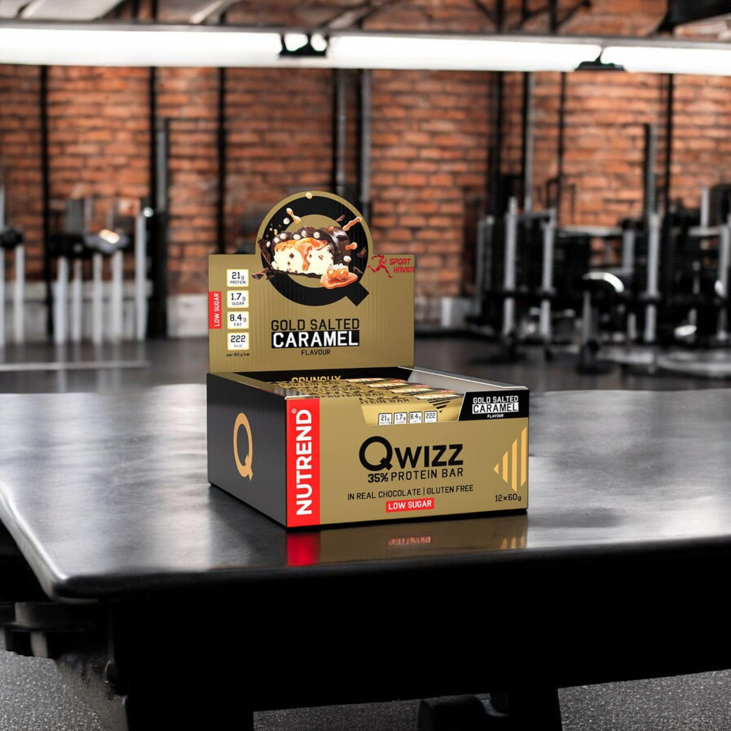 NUTREND - Baton QWIZZ Protein Bar - 24x 60g