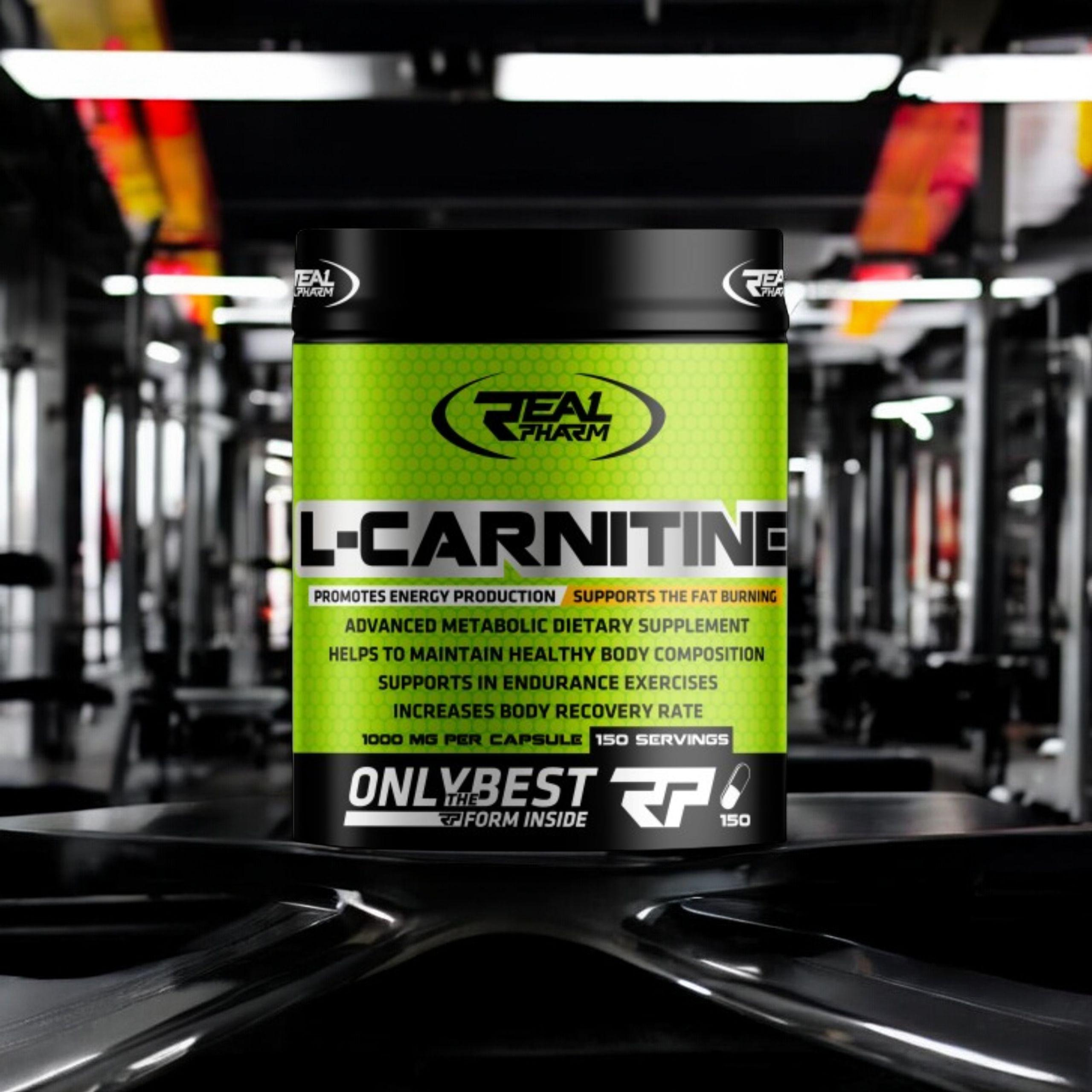 REAL PHARM L-Carnitine 1000mg - 150caps