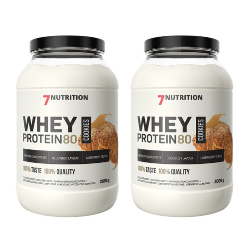 7 NUTRITION Whey Protein 80 - 2x 2000g