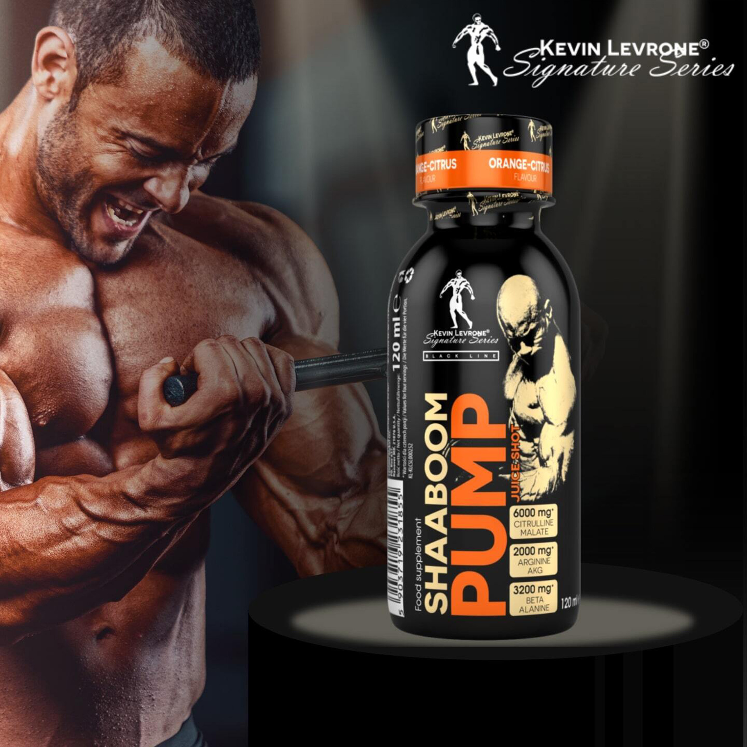 KEVIN LEVRONE - SHAABOOM PUMP Juice SHOT - 12x 3x 120ml