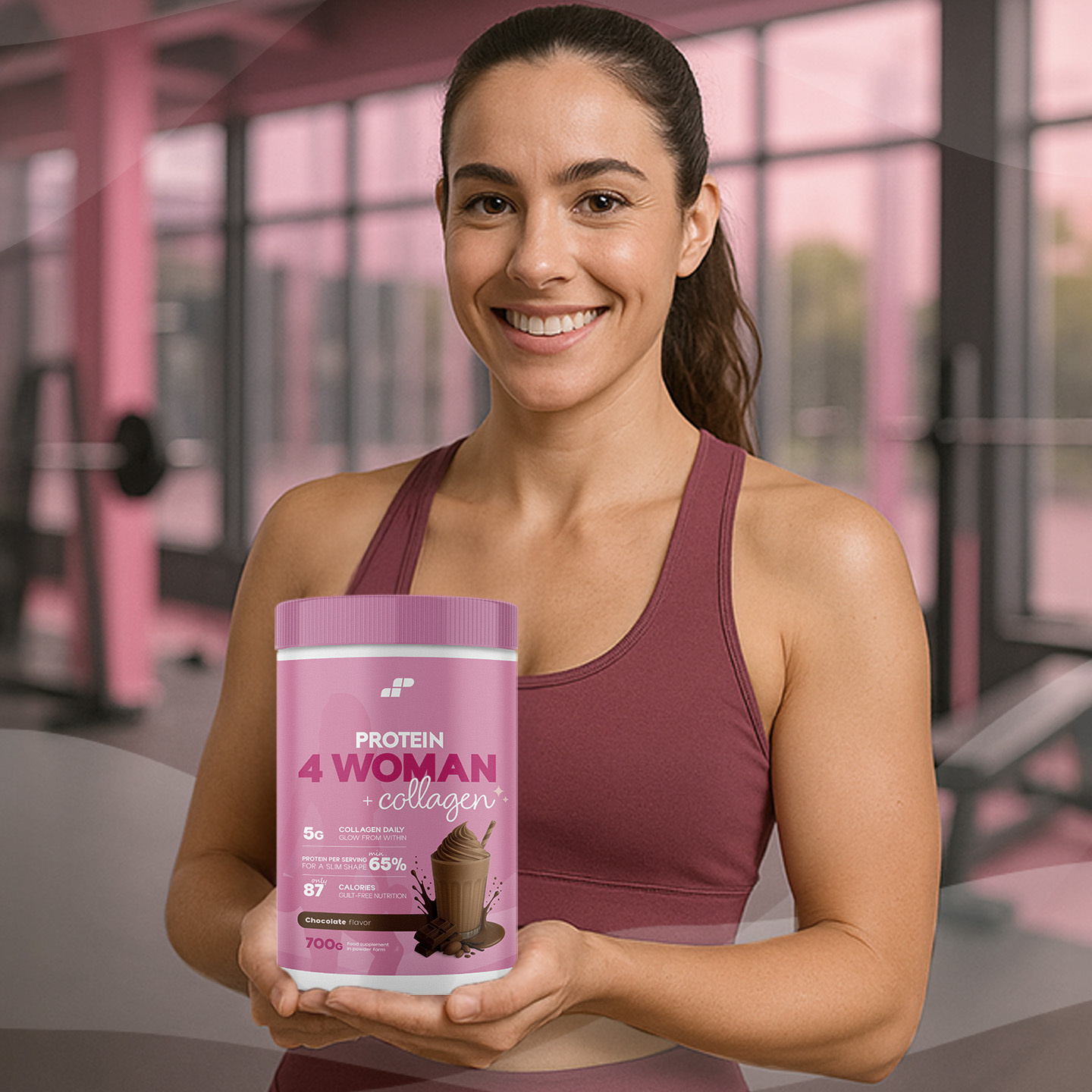 3x Protein 4 Woman + Collagen - 700g