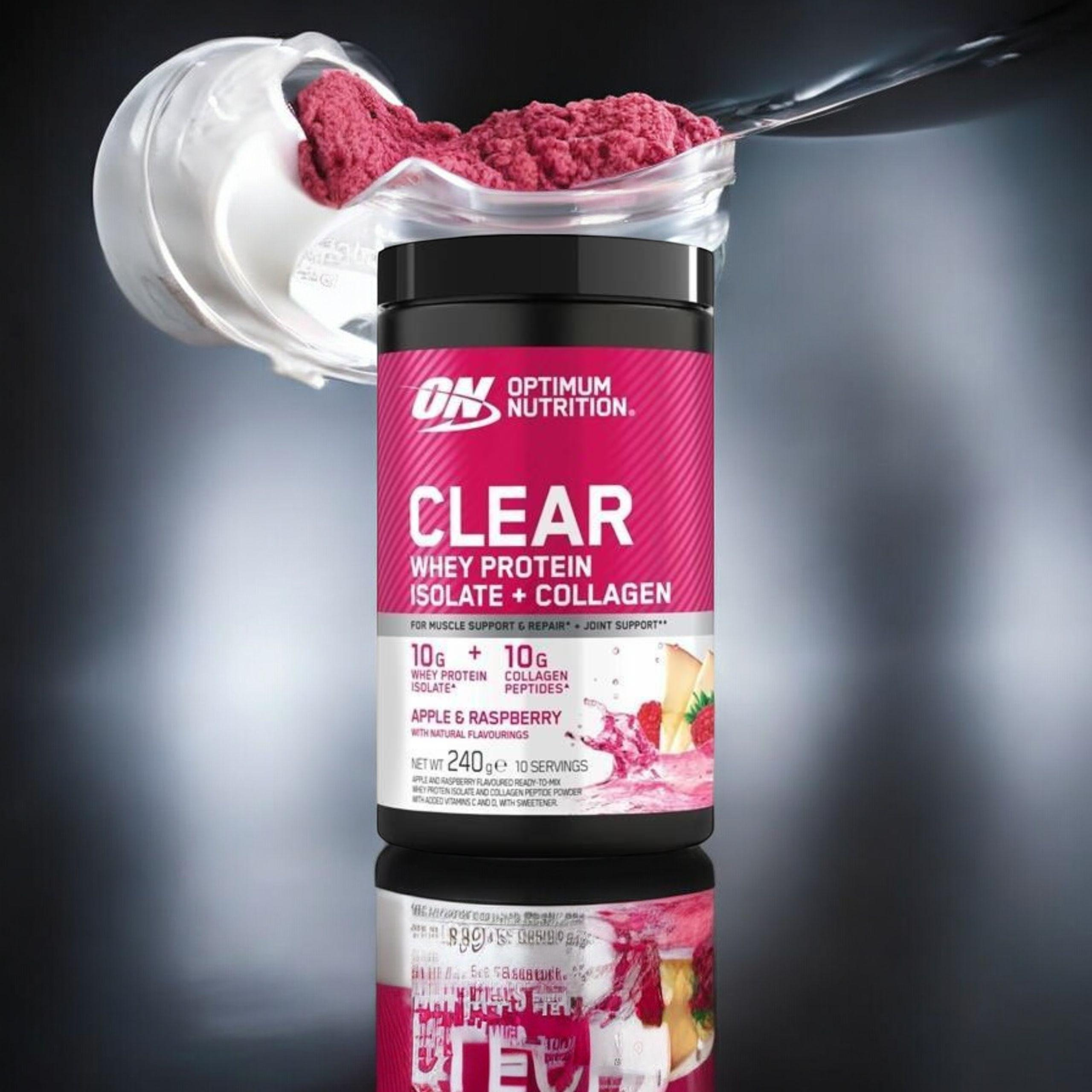 OPTIMUM NUTRITION - Whey Collagen - 3x 240g - Apple Raspberry