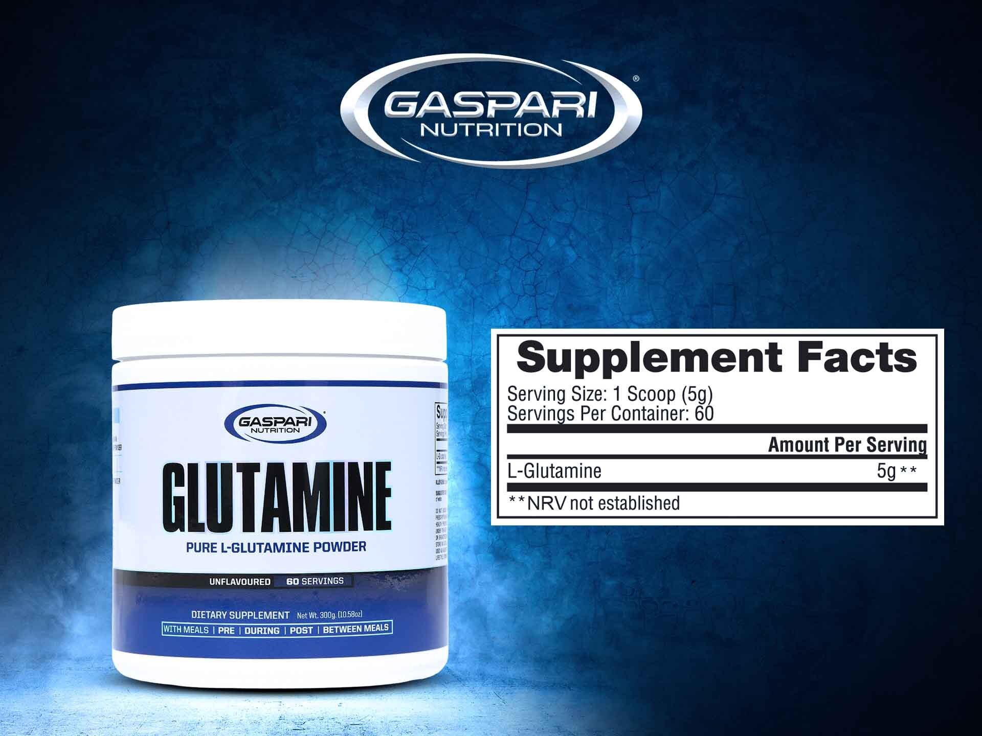 GASPARI NUTRITION - Glutamine Pure - 2x 300g