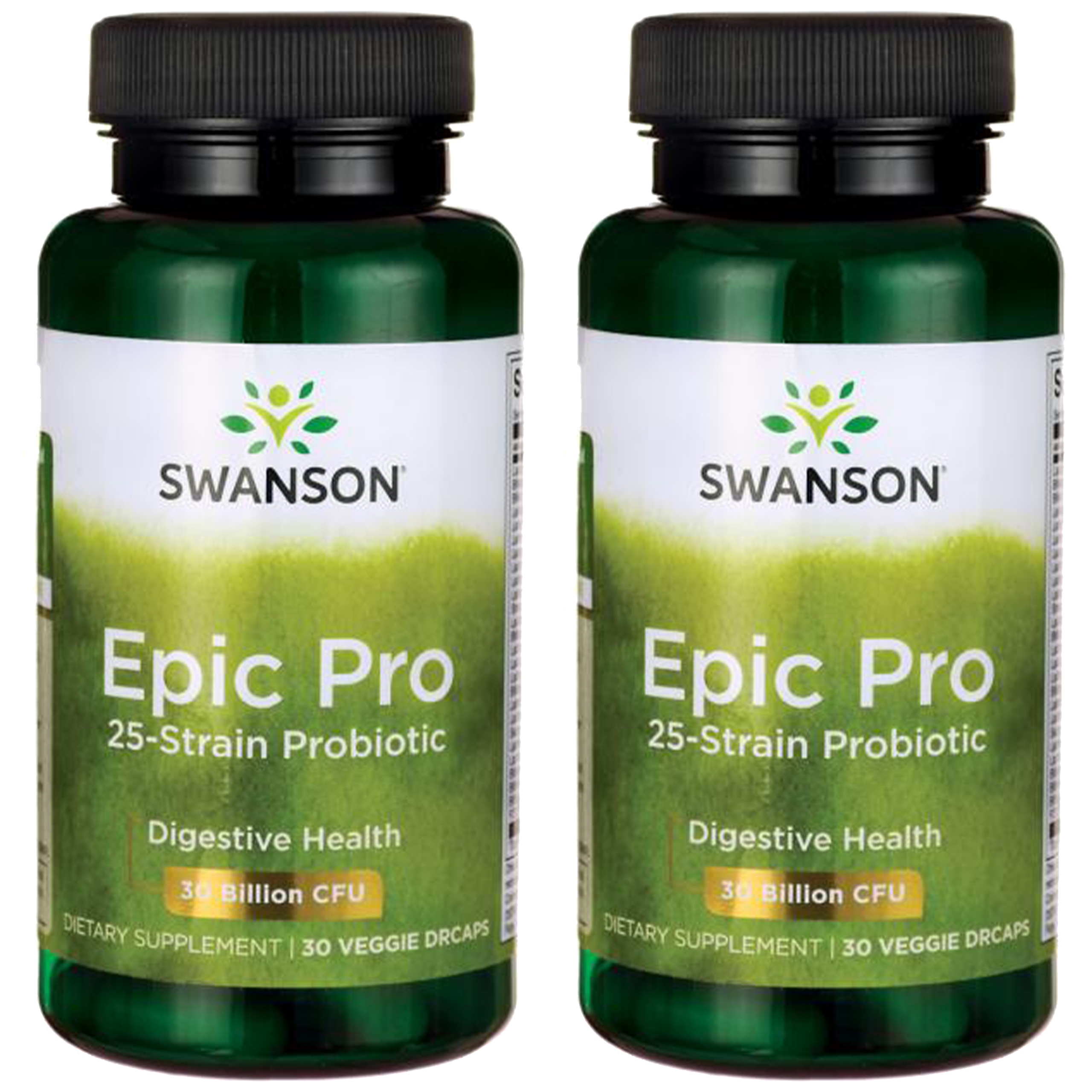 SWANSON Epic Pro 25-Strain Probiotic - 2x 30vcaps