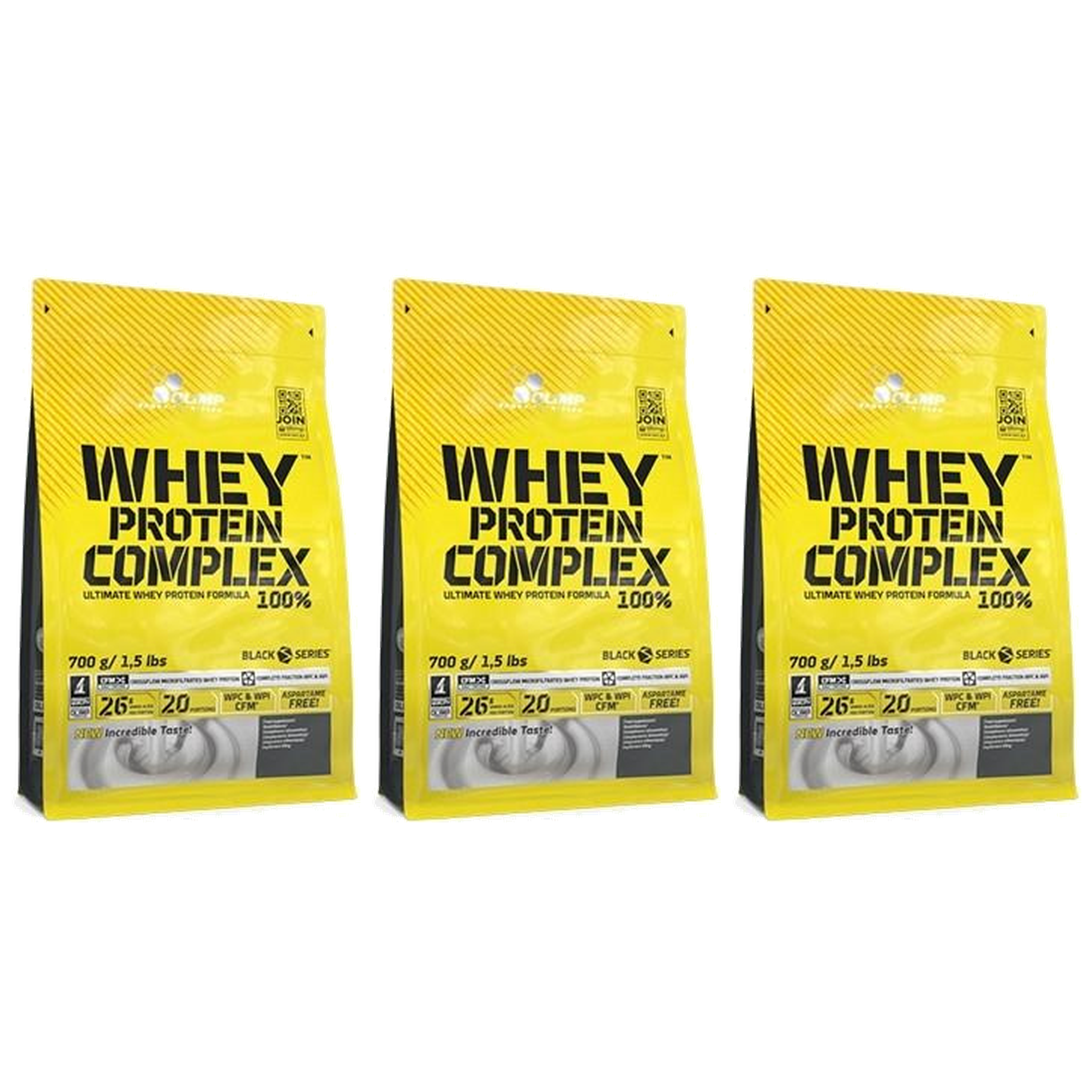OLIMP - Whey Protein Complex 100% - 3x 700g - Dubai Chocolate