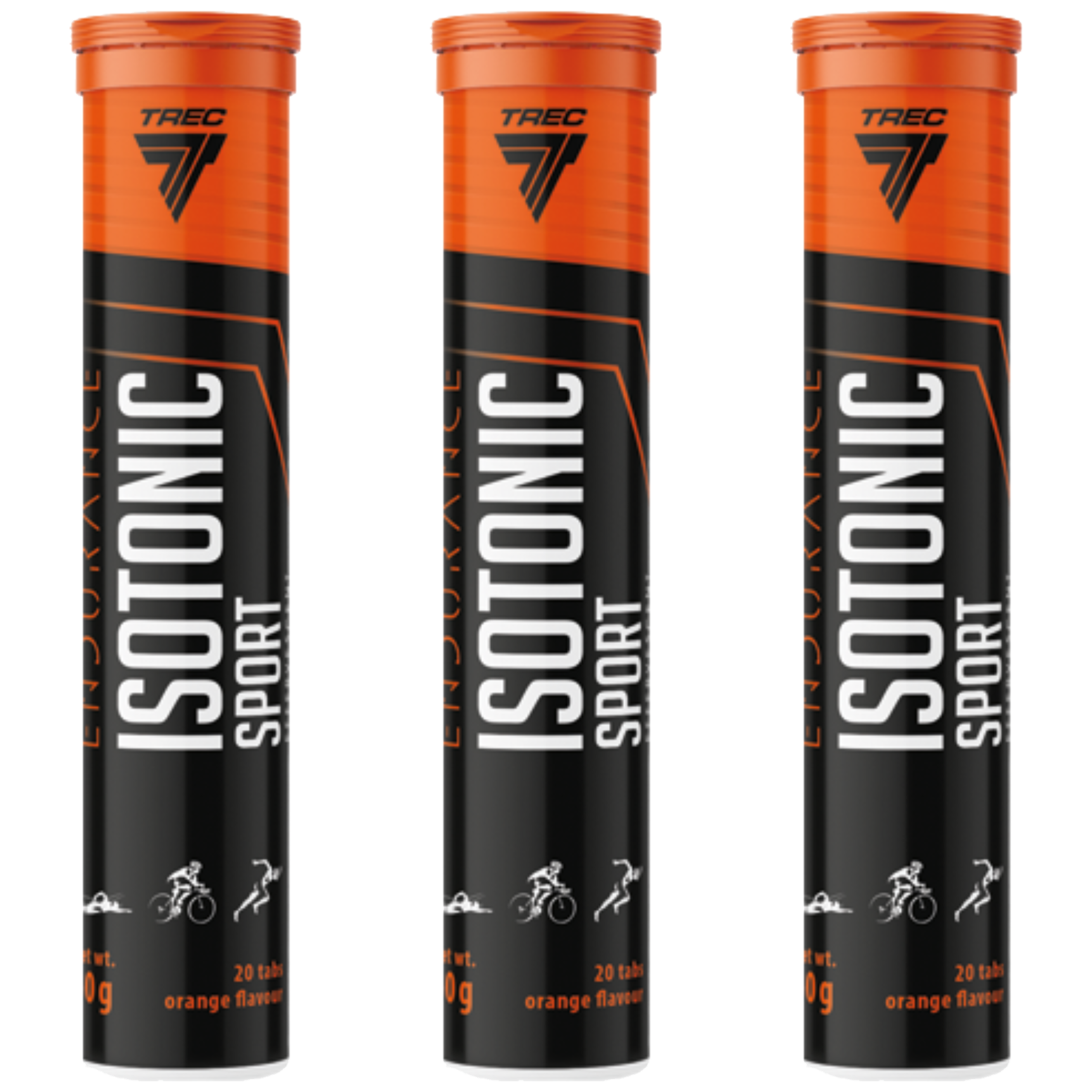 TREC - Isotonic Sport Effervescent - 3x 20tab. - Orange