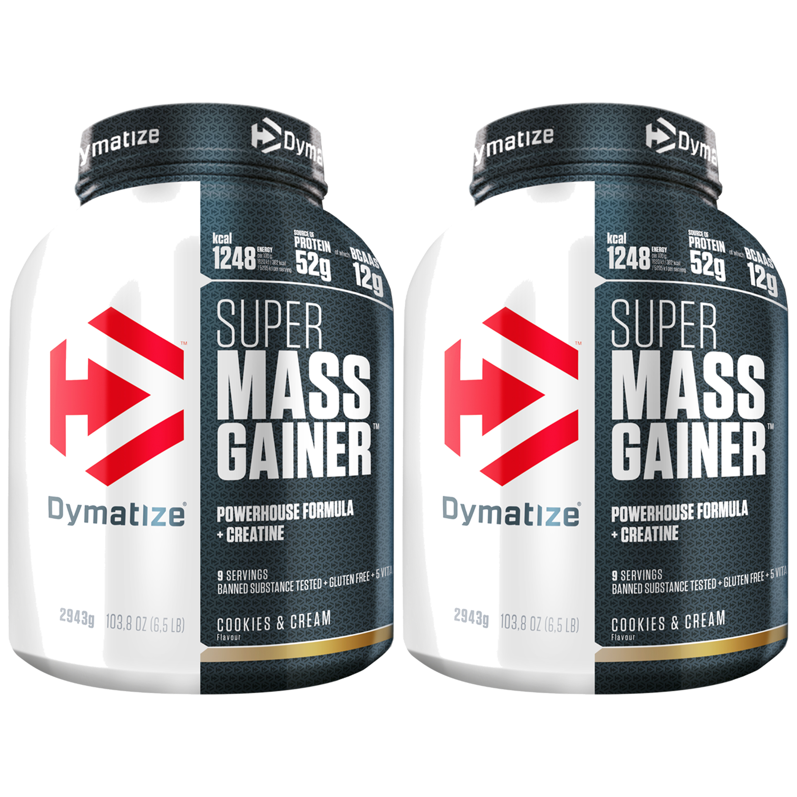 DYMATIZE Super Mass Gainer - 2x 2943g