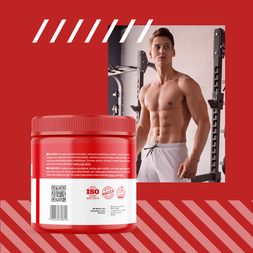 2x MP NUTRITION Creatine 1000mg - 120tabs