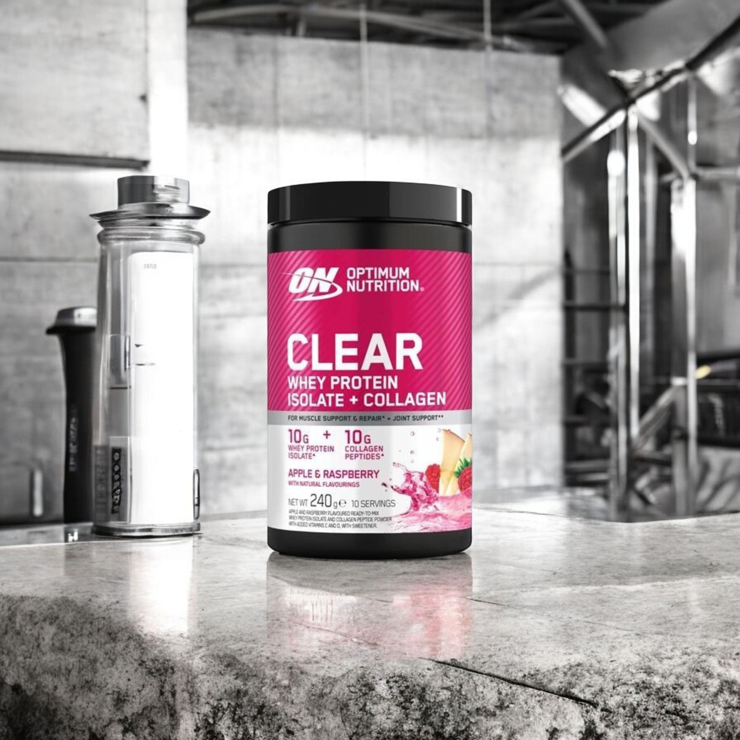 OPTIMUM NUTRITION - Whey Collagen - 240g - Apple Raspberry
