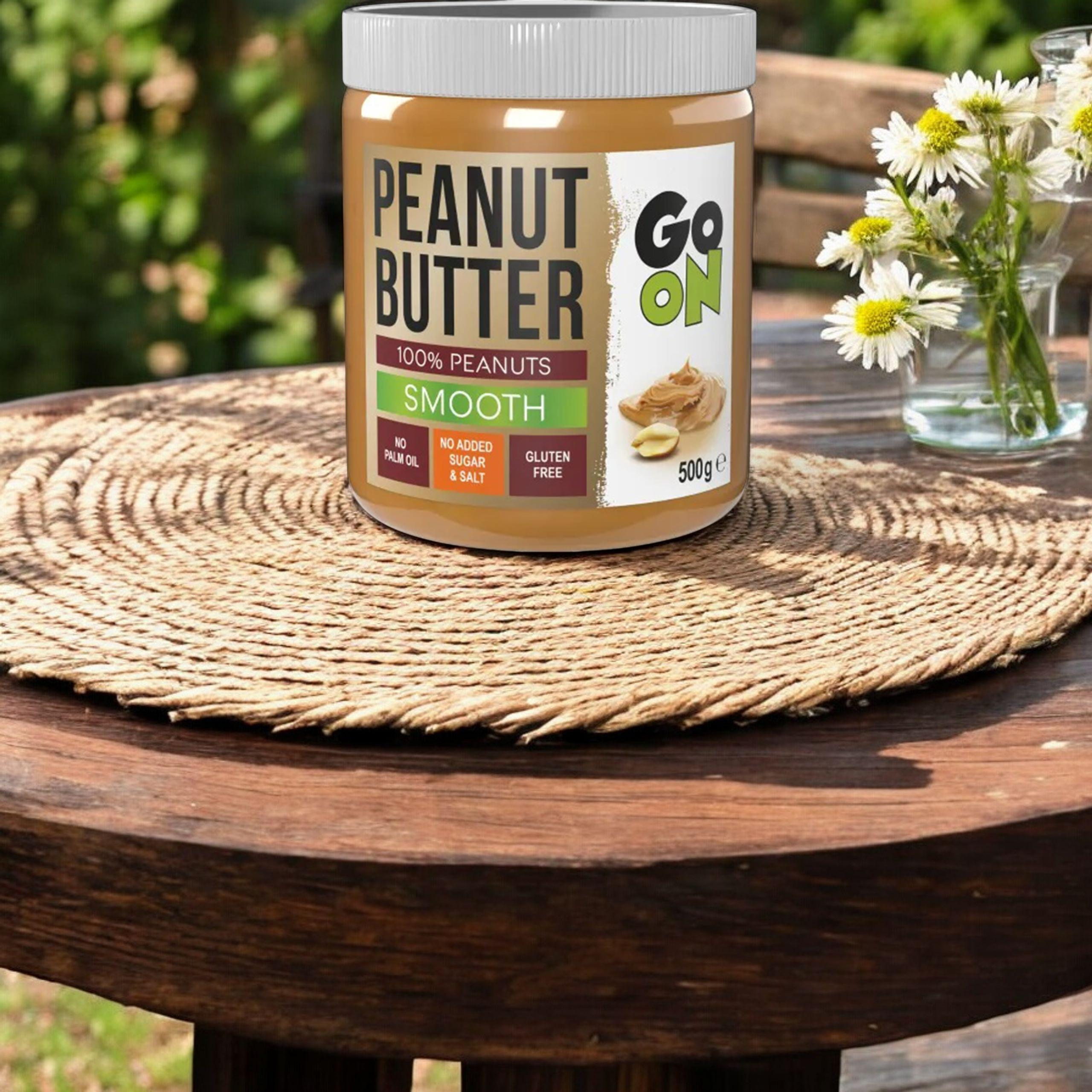 GO ON NUTRITION Peanut Cream - 100% Orzechów Arachidowych - 2x 500g