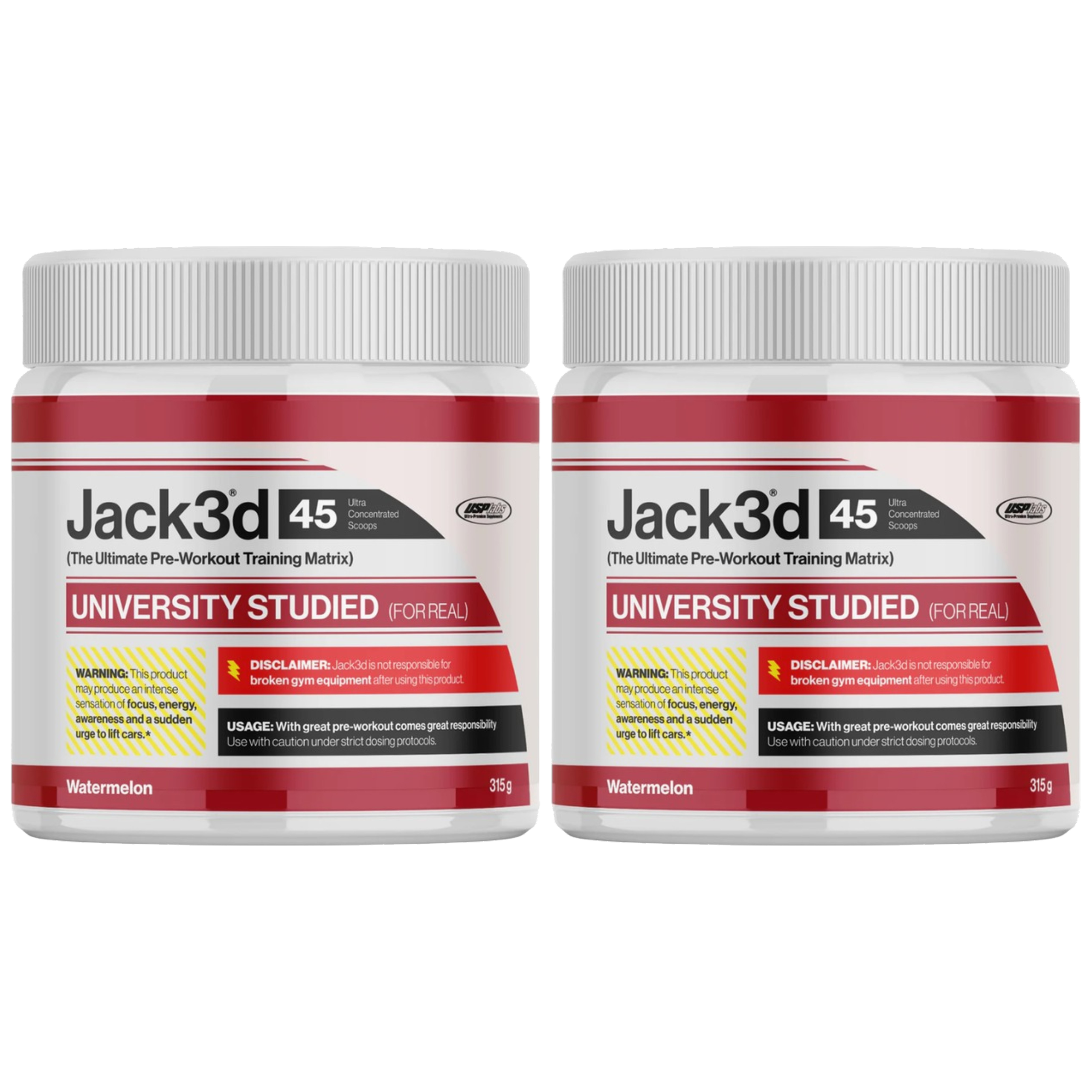 USP LABS - Jack3d Advanced Preworkout - 2x 315g