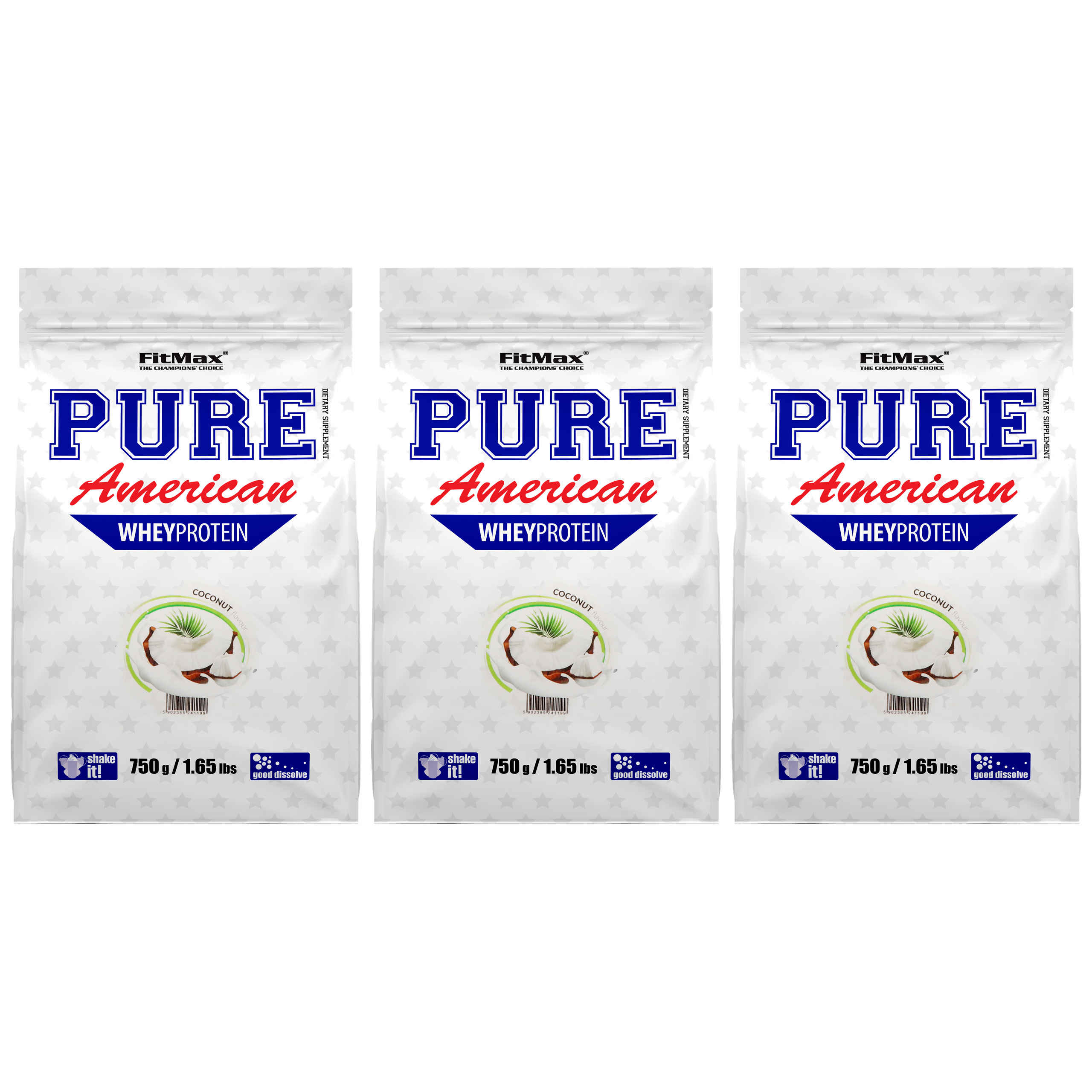 FITMAX Pure American - 3x 750g