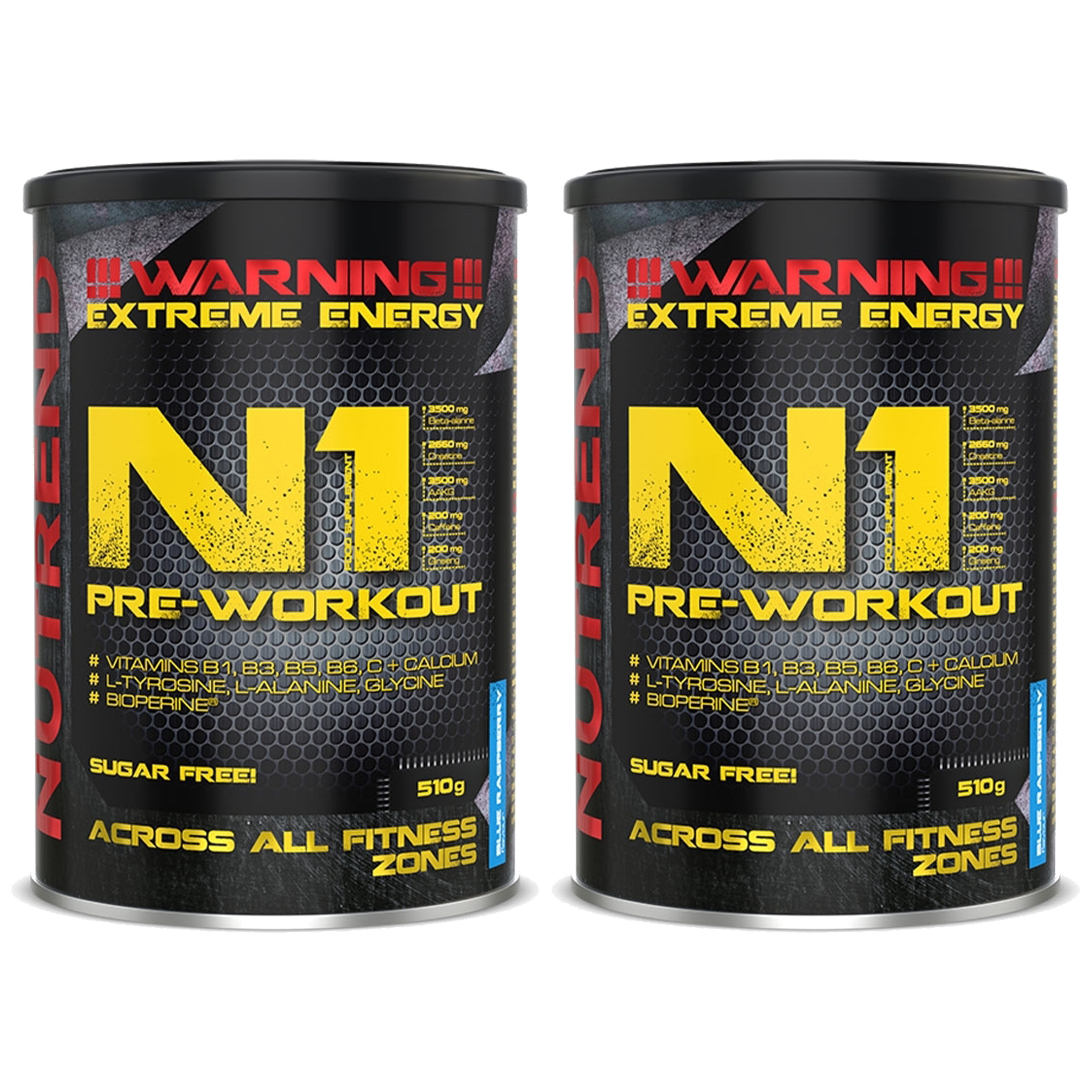 NUTREND N1 Pre Workout - 2x 510g