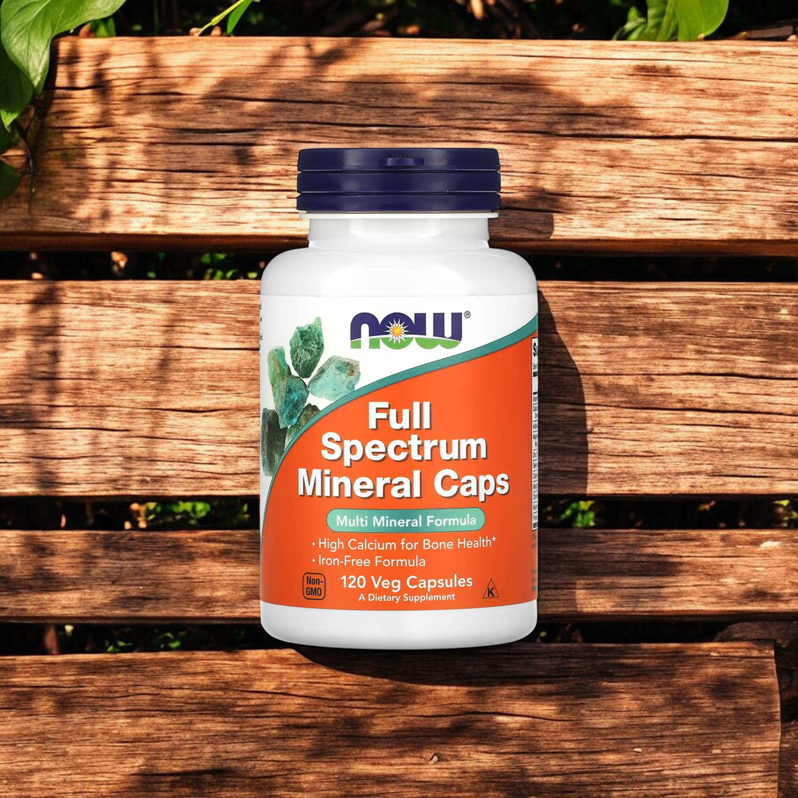 NOW Full Spectrum Mineral caps - 3x 120vcaps