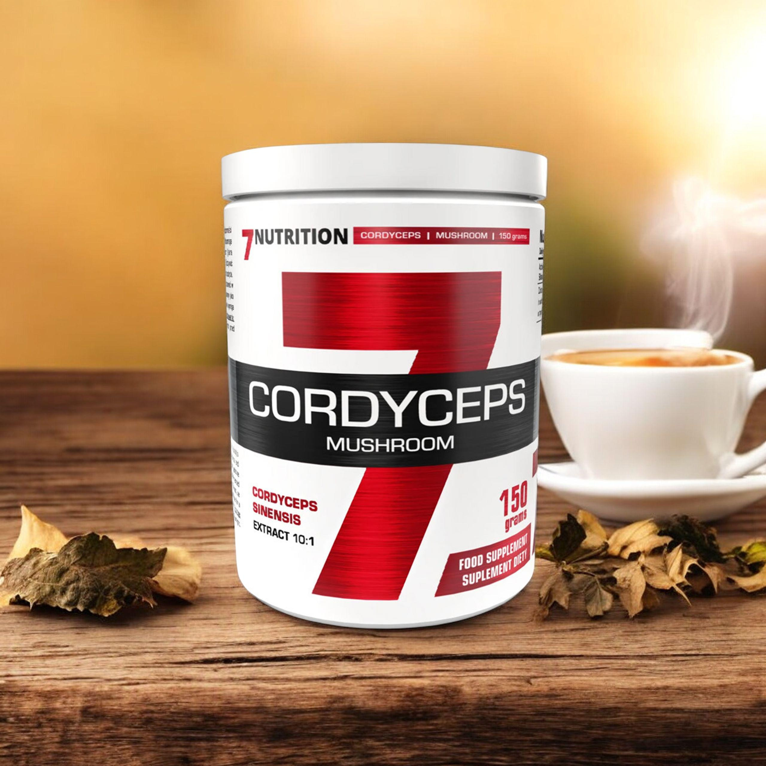 7 NUTRITION Cordyceps Mushroom - 2x 150g - Maczużnik chiński