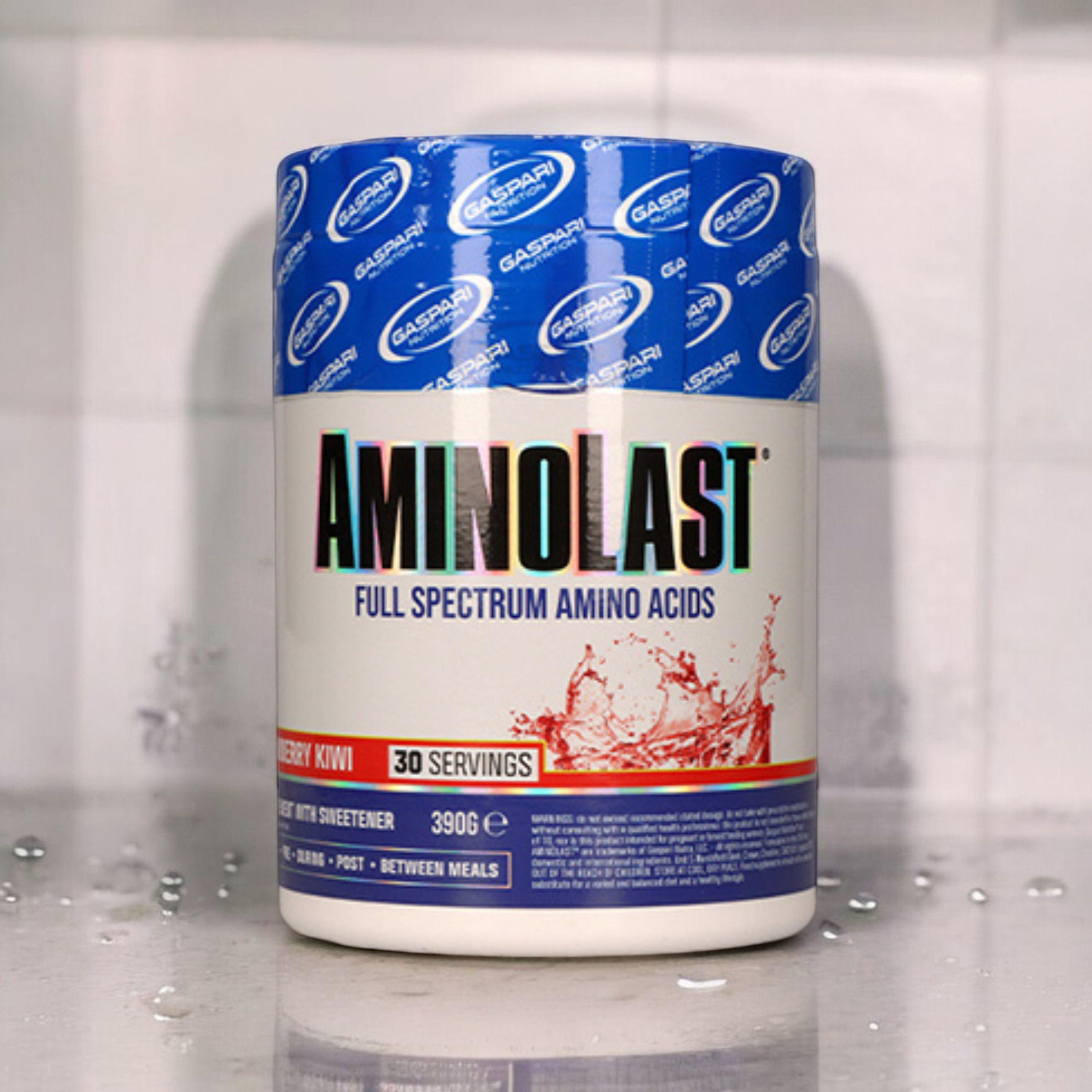 GASPARI NUTRITION - Aminolast - 390g - Strawberry Kiwi