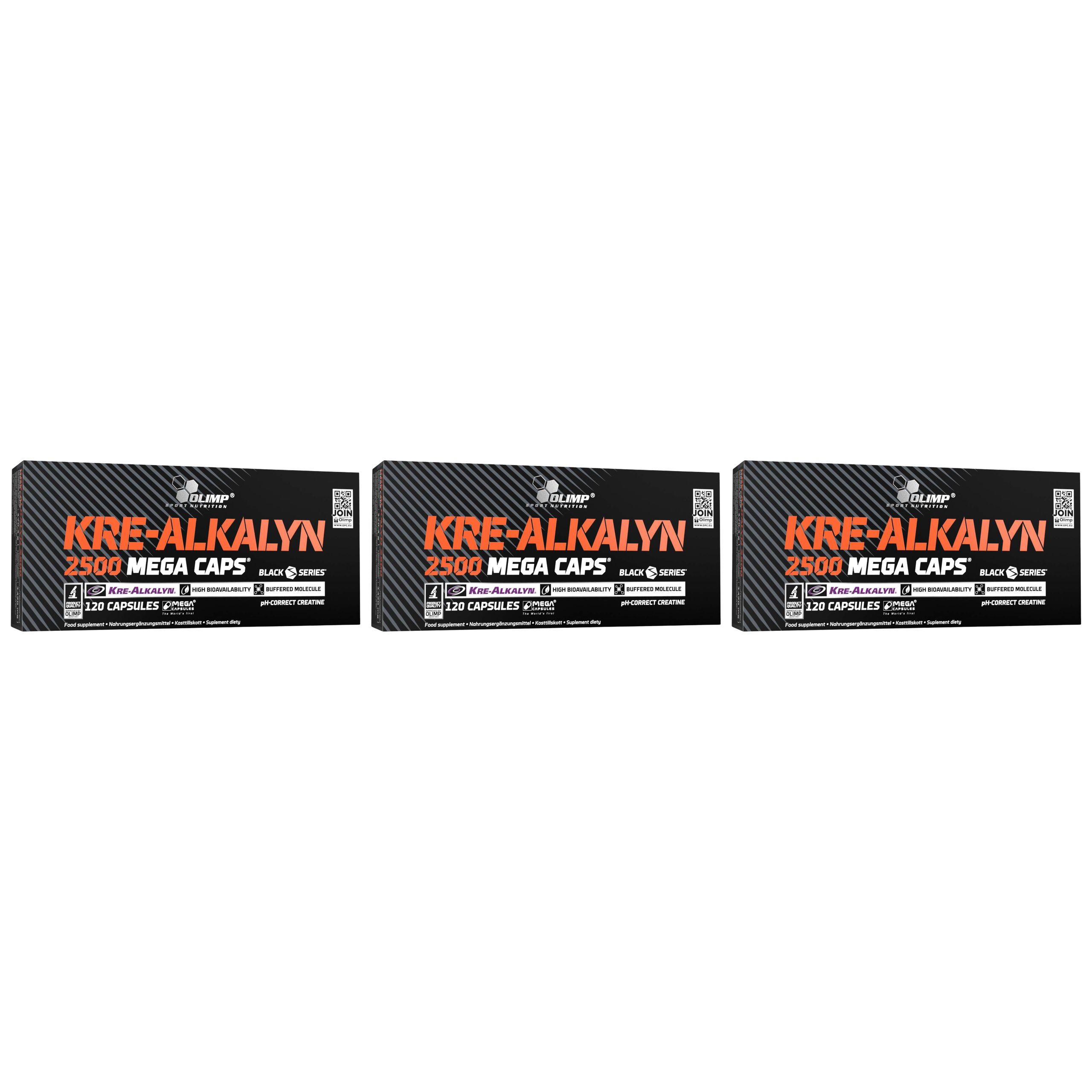 OLIMP Kre-Alkalyn 2500MC - 3x 120caps