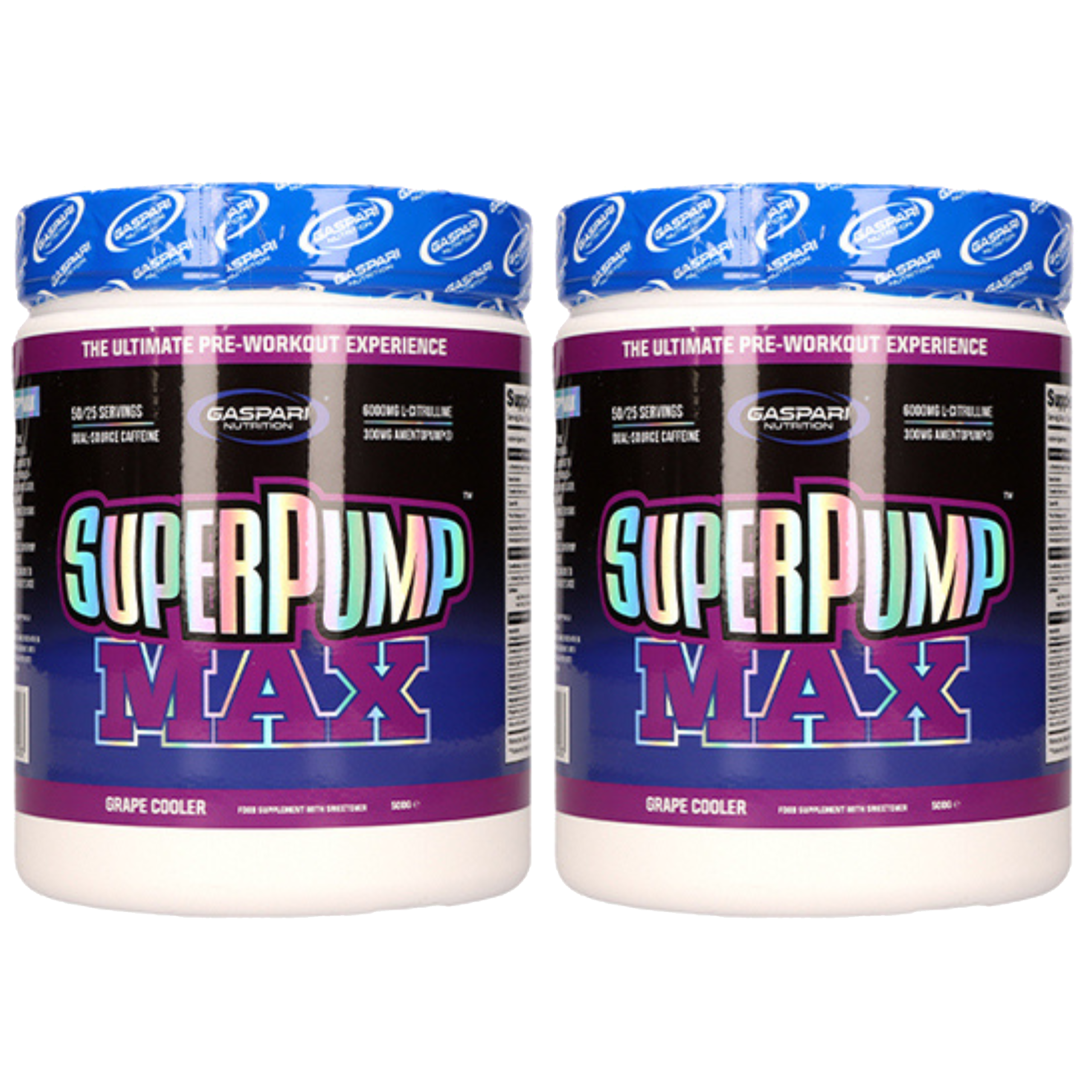 GASPARI NUTRITION - Super Pump Max - 2x 500g - Grape Cooler