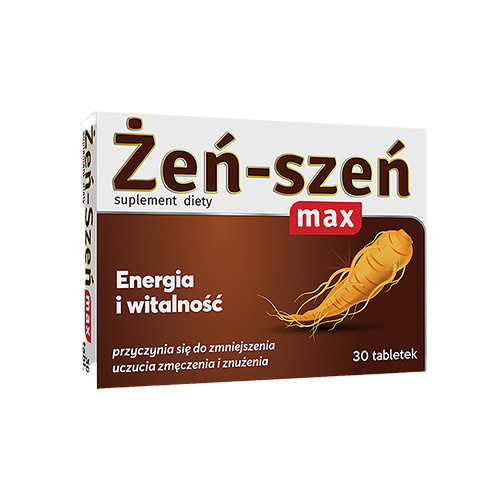 ALG PHARMA Żeń-Szeń Max - 30tabs