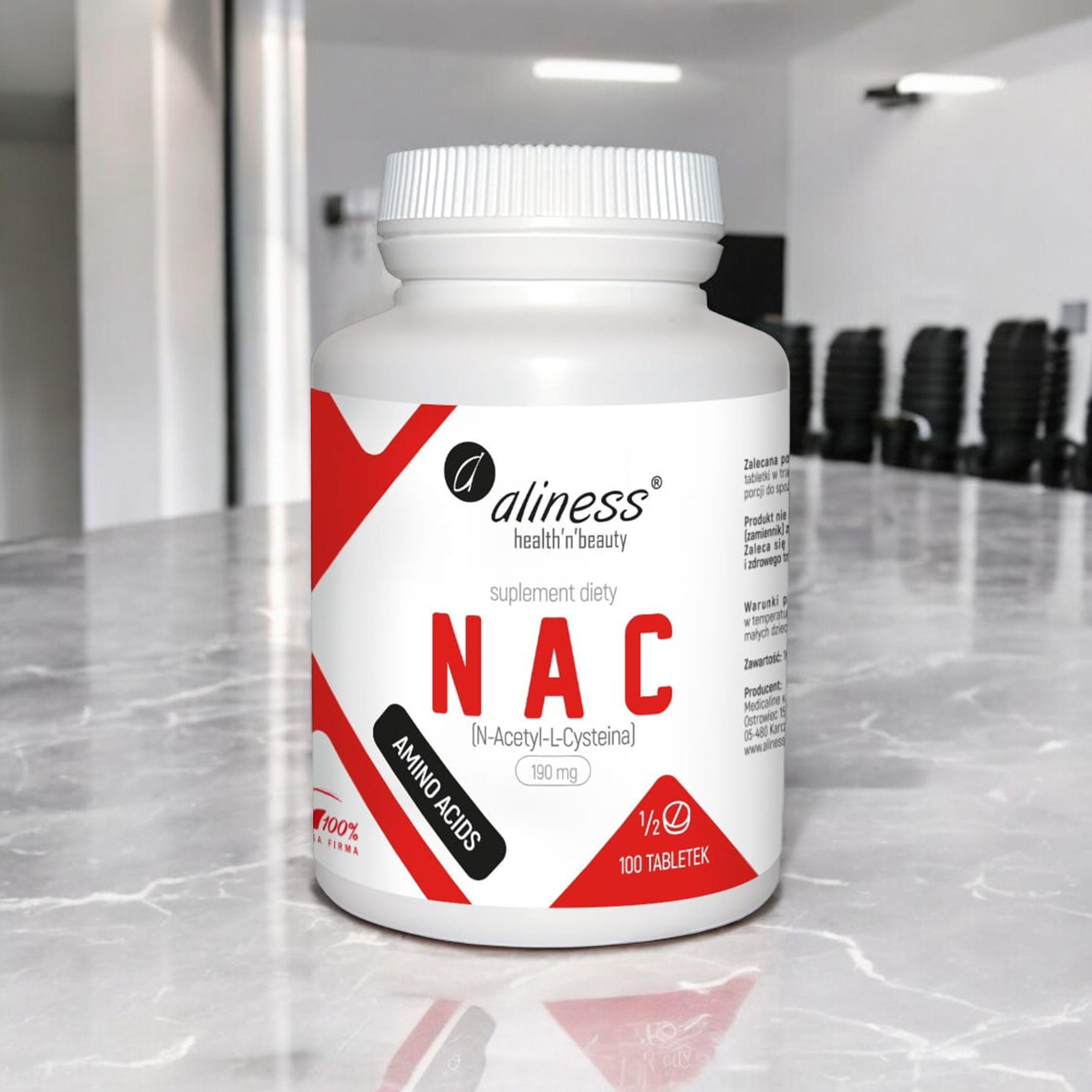 ALINESS NAC (N-Acetylo Cysteina) - 3x 100tabs