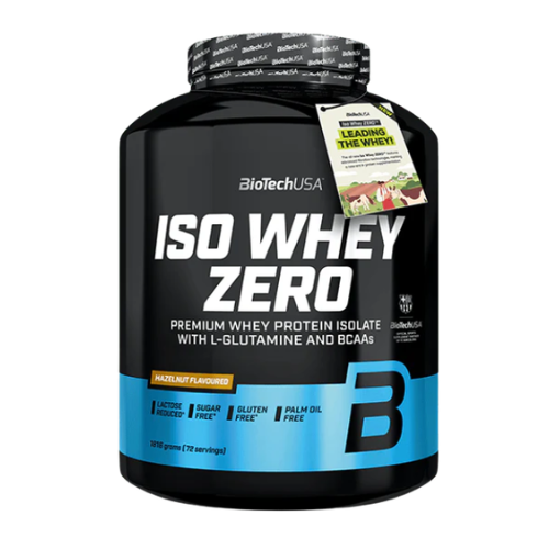BioTech USA - Iso Whey Zero - 1816g - Hazelnut