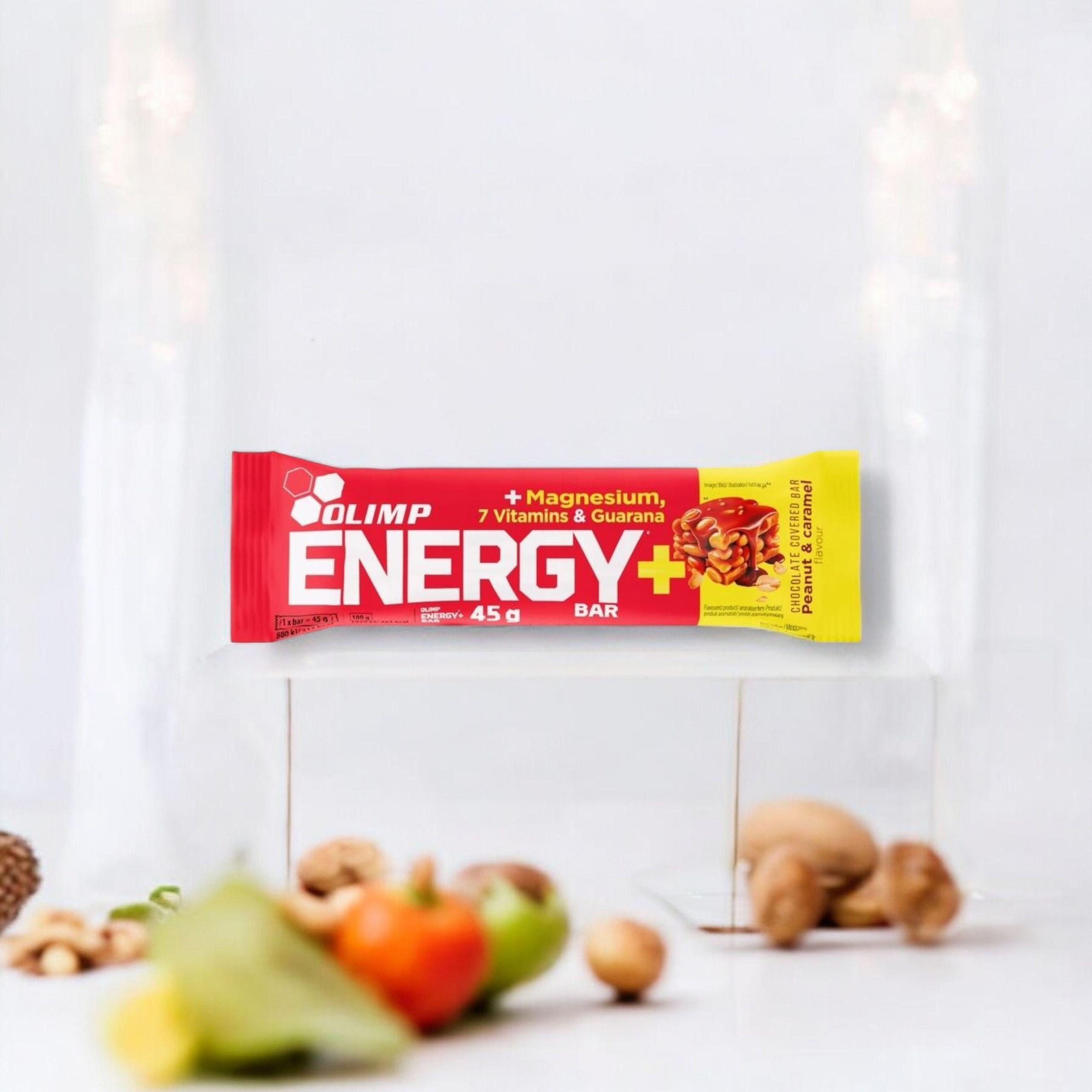 OLIMP - Energy+ Bar - 2x 45g - Peanut Caramel