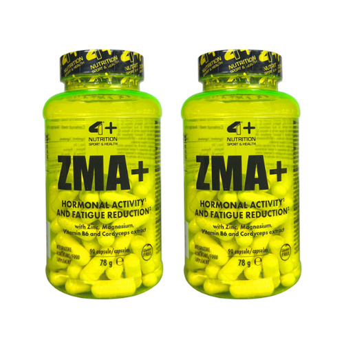 4+ NUTRITION ZMA+ - 2x 90caps