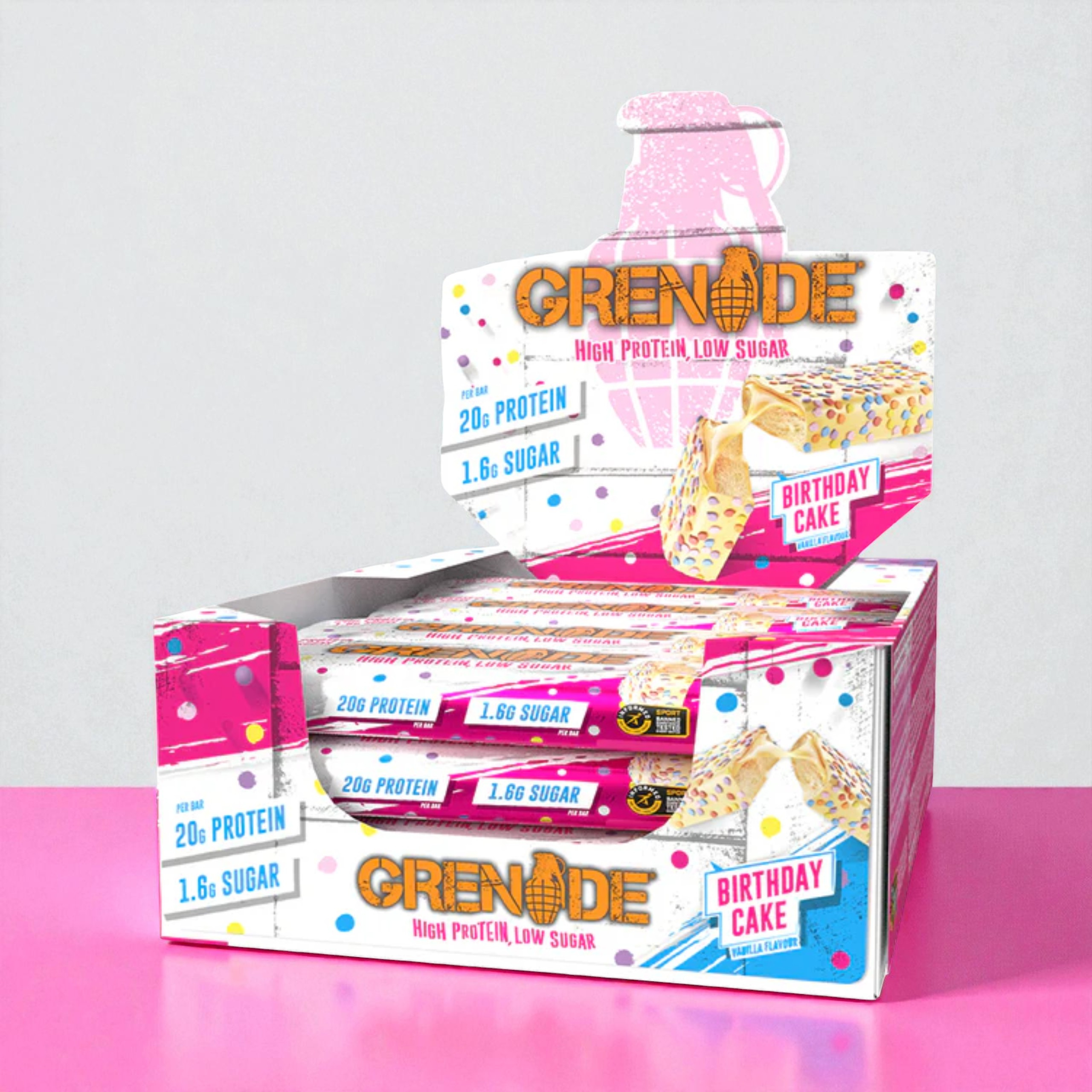GRENADE - Protein Bar - 12x 3x 60g