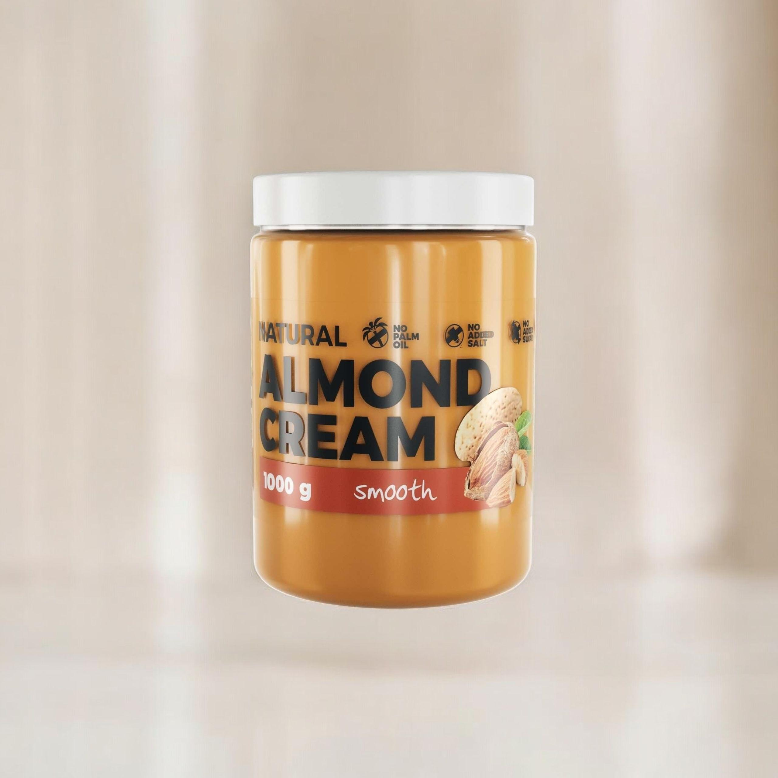 7 NUTRITION - Almond Butter - 1000g - Smooth - Masło Migdałowe