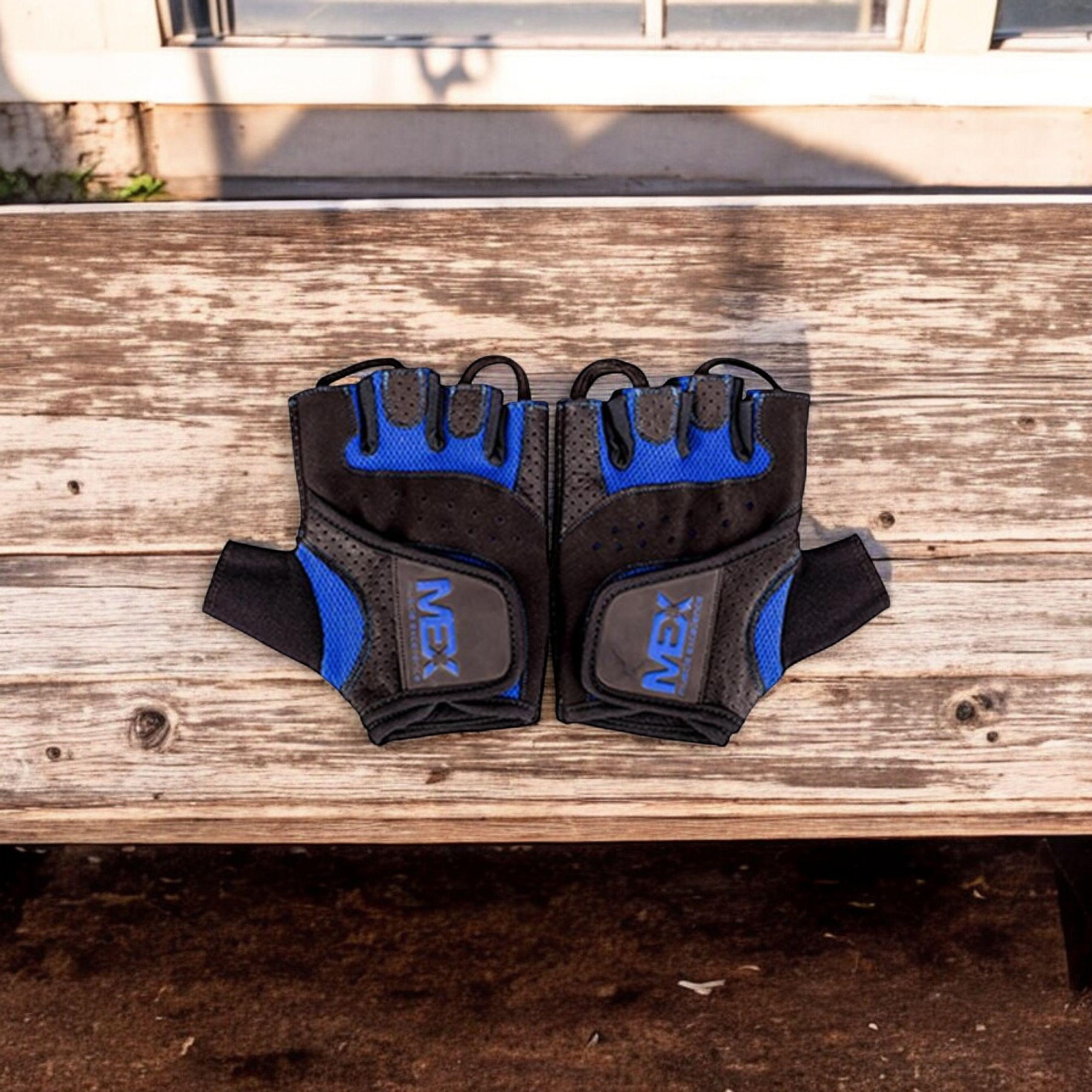 MEX NUTRITION - Rękawice M-Fit Blue