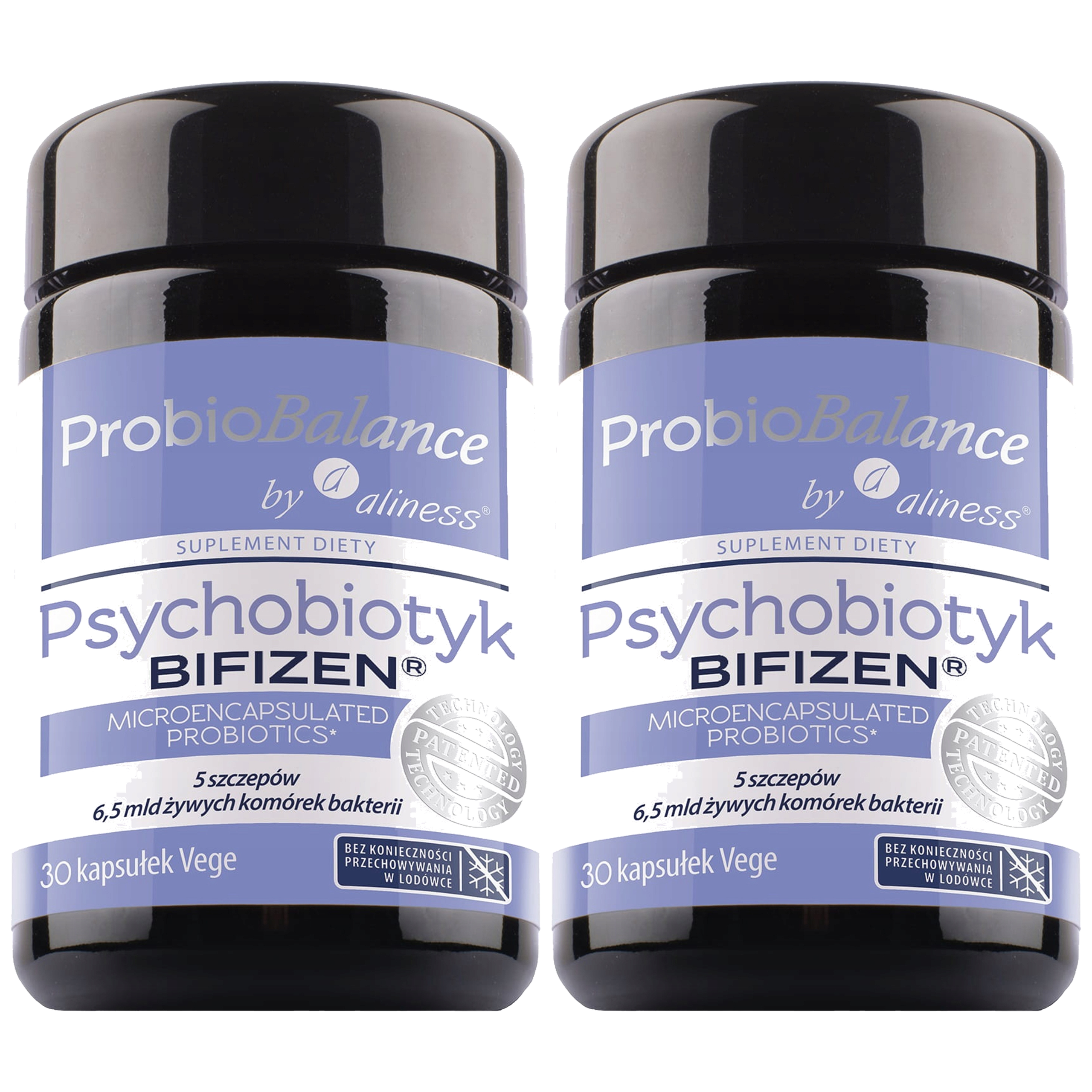 ALINESS ProbioBALANCE Psychobiotyk Bifizen - 2x 30vcaps.