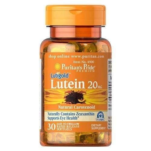 Puritan's Pride Lutein 20mg - 30soft gels