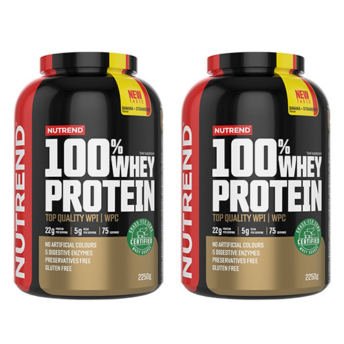 NUTREND 100% Whey Protein - 2x 2250g