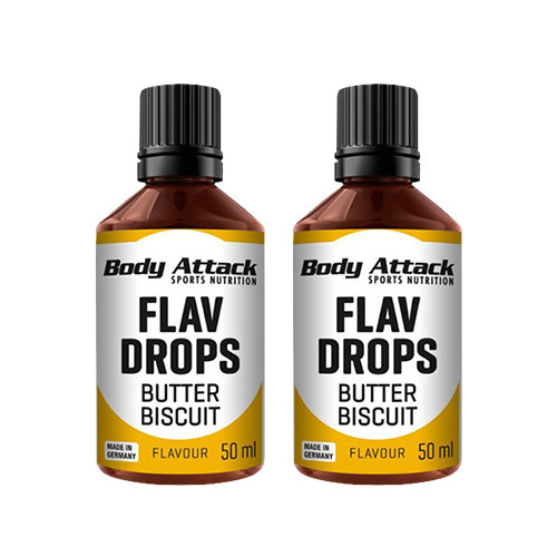 BODY ATTACK Flav Drops - 2x 50ml