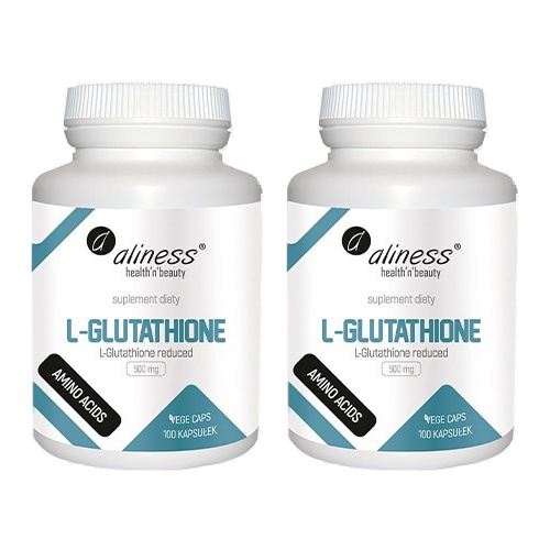 ALINESS L-Glutathione 500mg - 2x 100cap - Glutation
