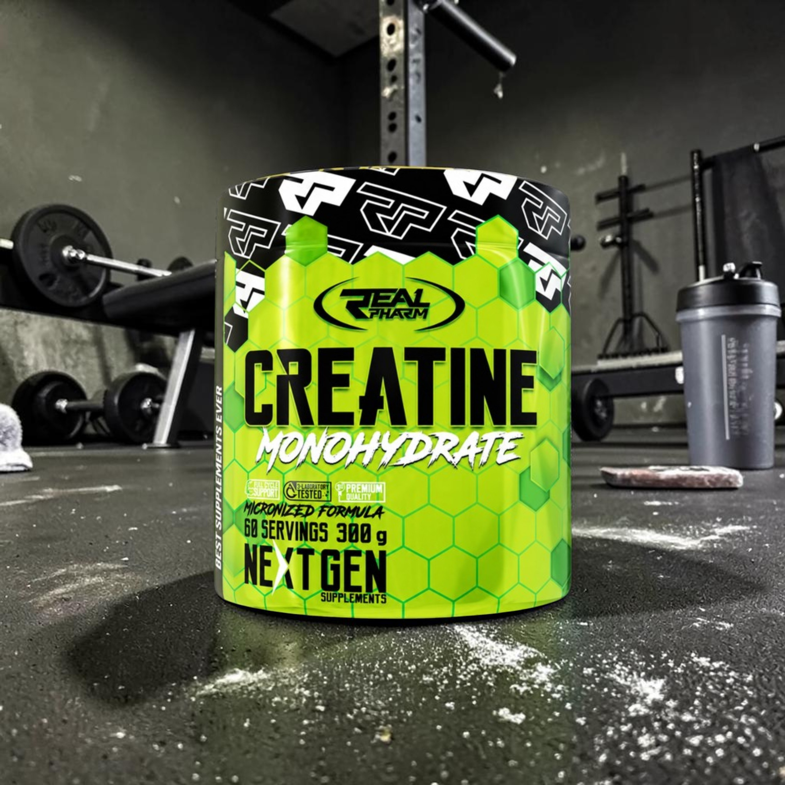 REAL PHARM Creatine Monohydrate - 300g