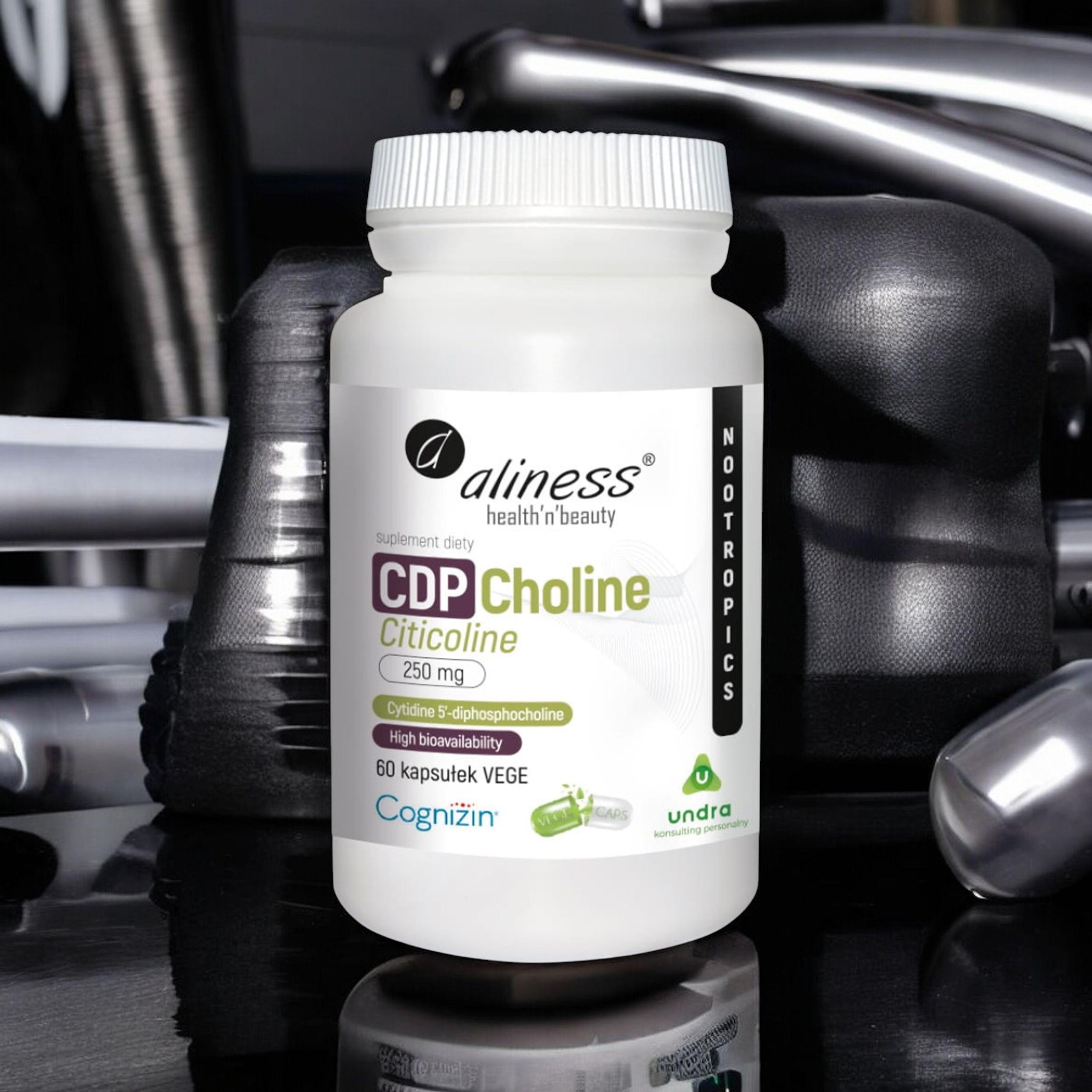 Aliness CDP Choline 250mg - 3x 60vcaps.
