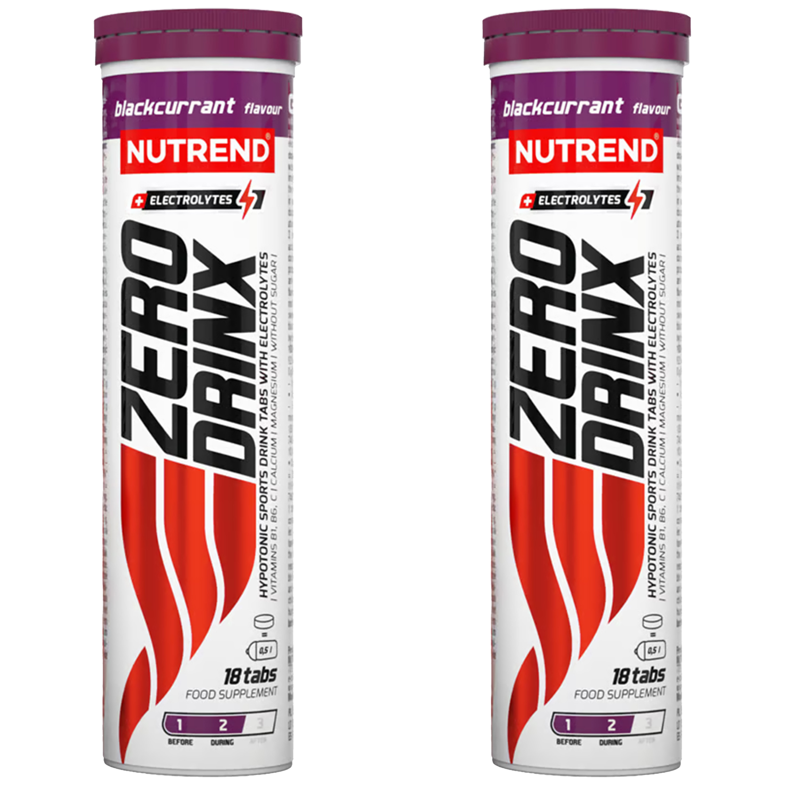 NUTREND - Zero Drink - 18tabs - 2x Blackcurrant