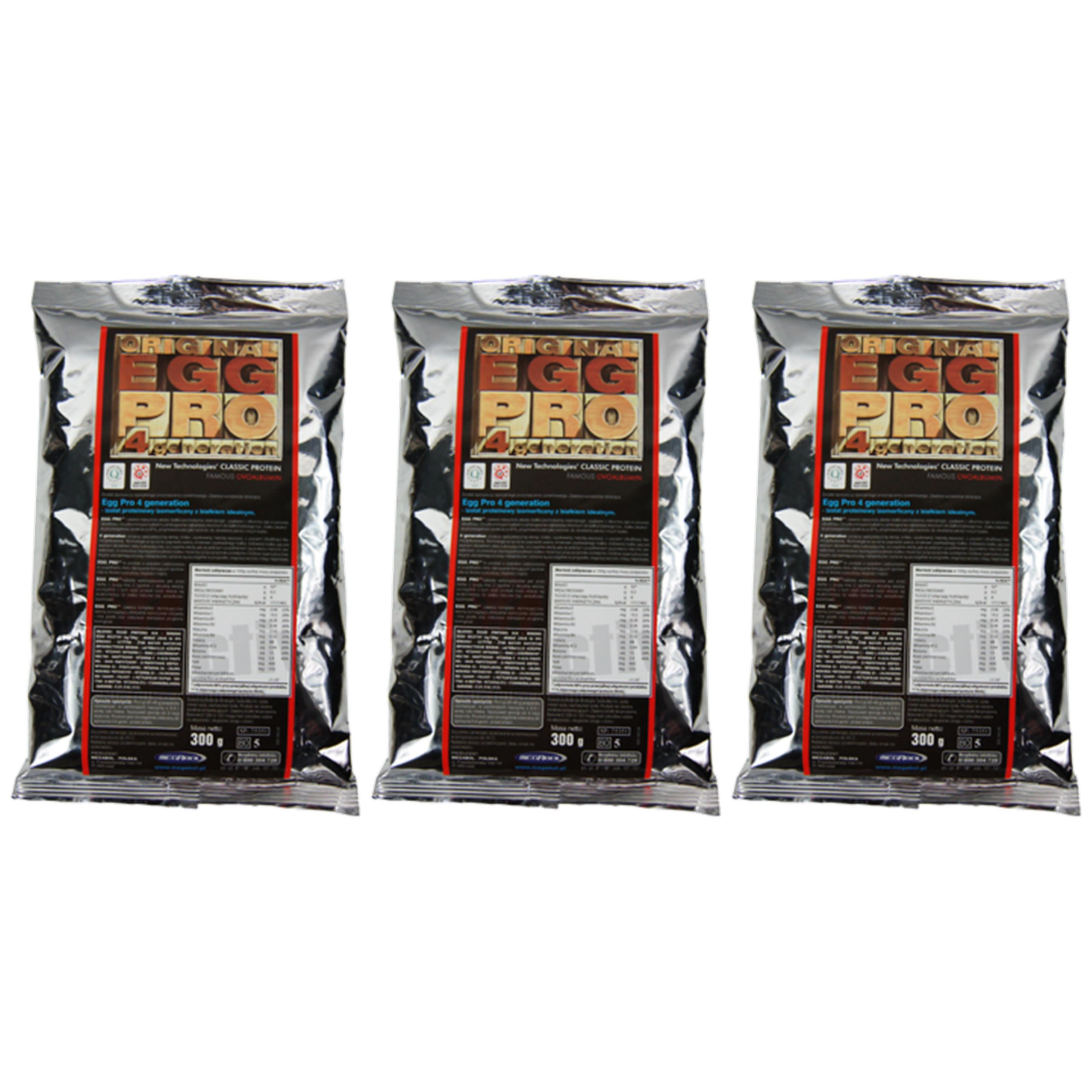 MEGABOL Egg Pro - 3x 300g