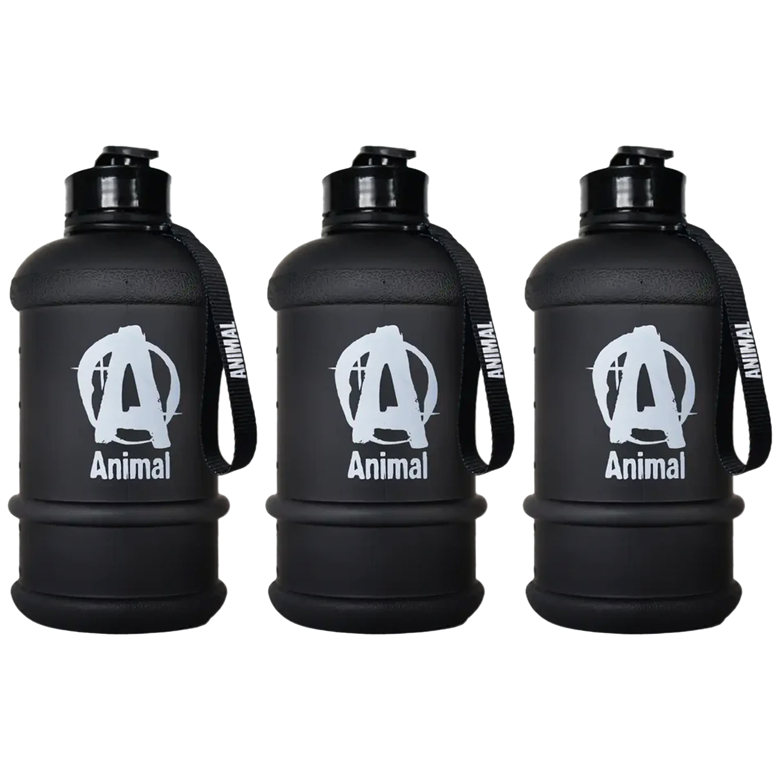 UNIVERSAL - Water Jug - 3x 1300ml - Black