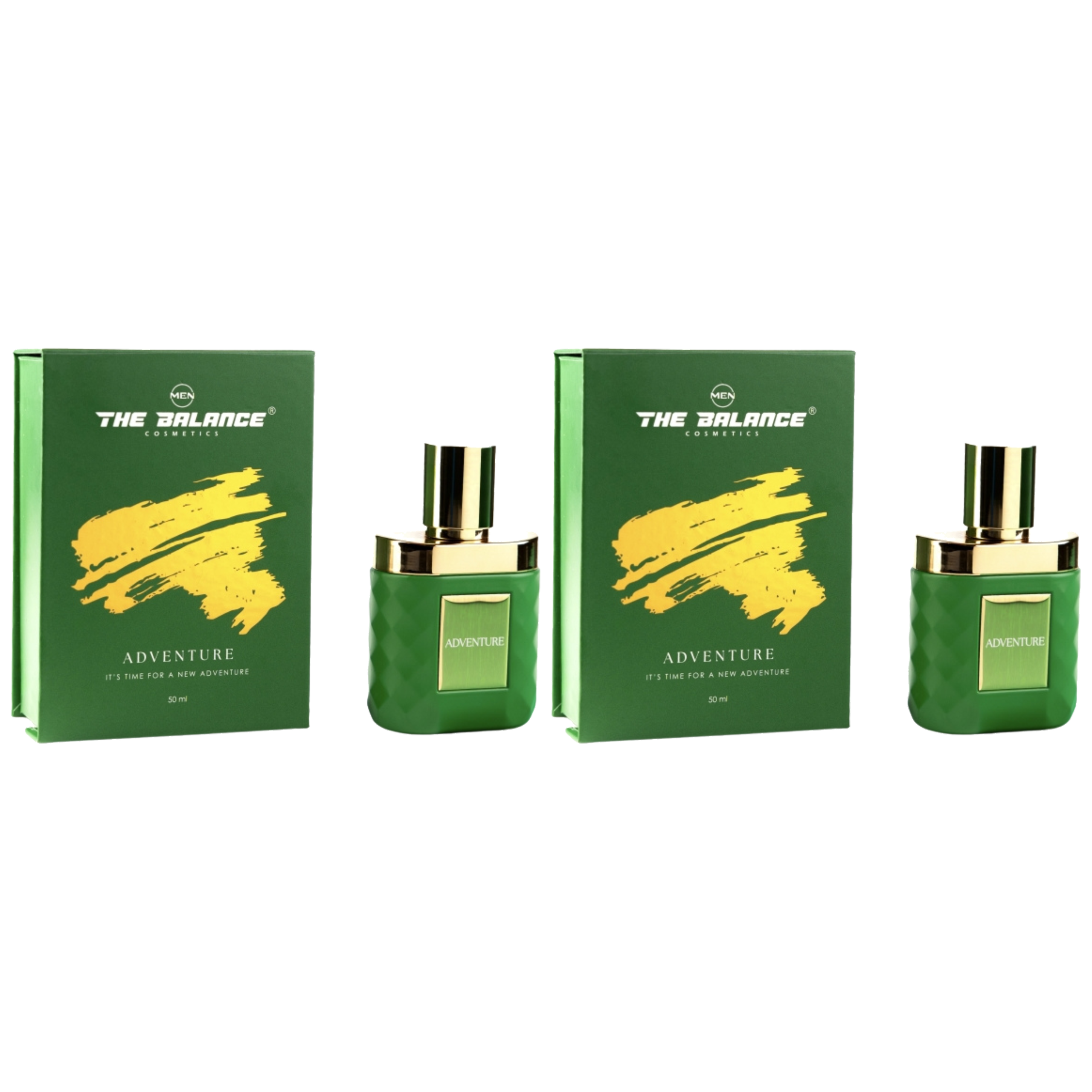THE BALANCE COSMETICS - Perfumy Adventure - 2x 50ml