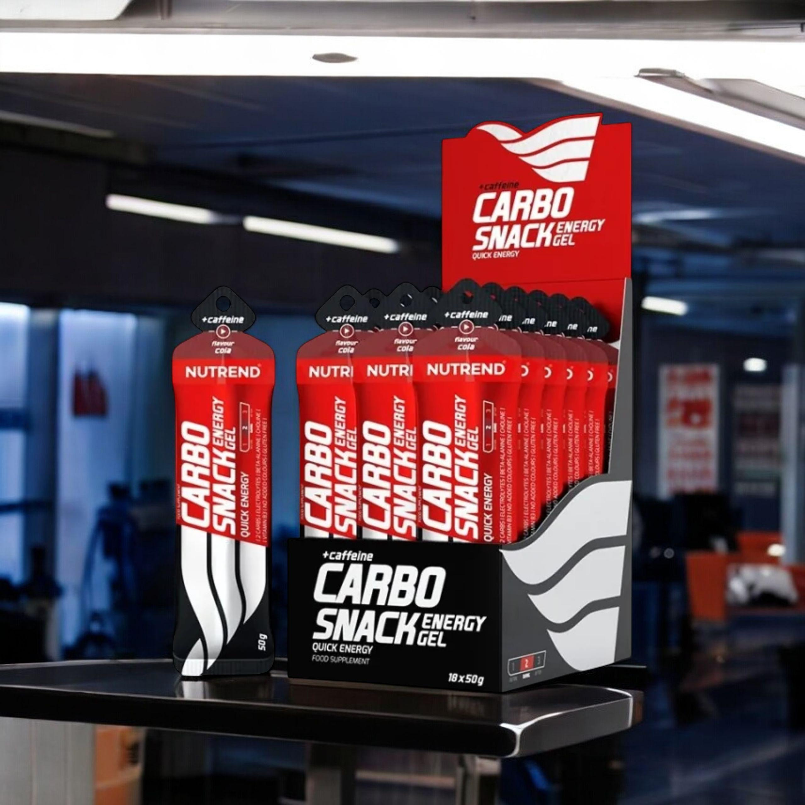 NUTREND - Carbosnack with Coffeine - 18x 2x 50g