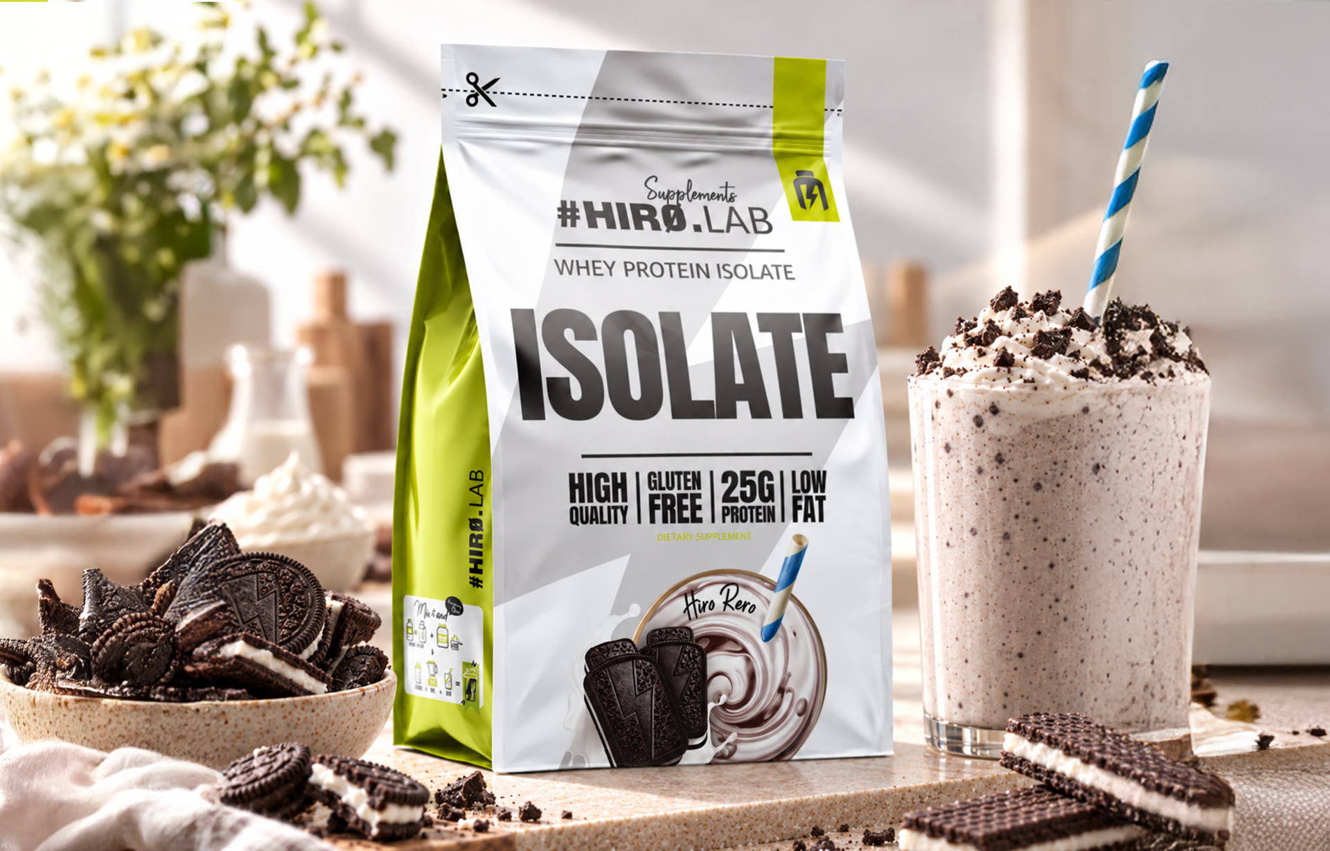 HIRO.LAB Whey Protein Isolate - 700g