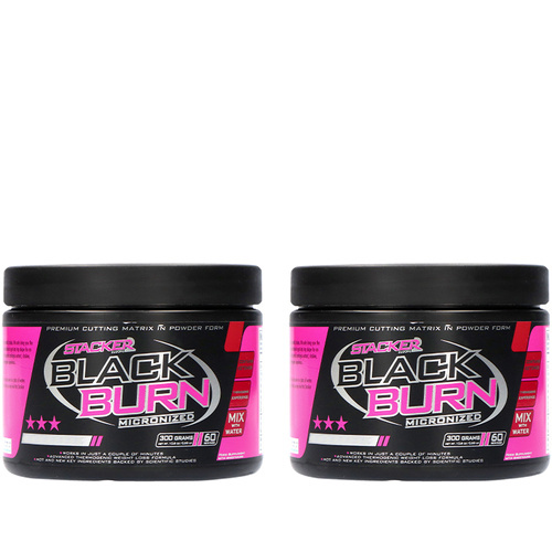 STACKER2 Black Burn - 2x 300g