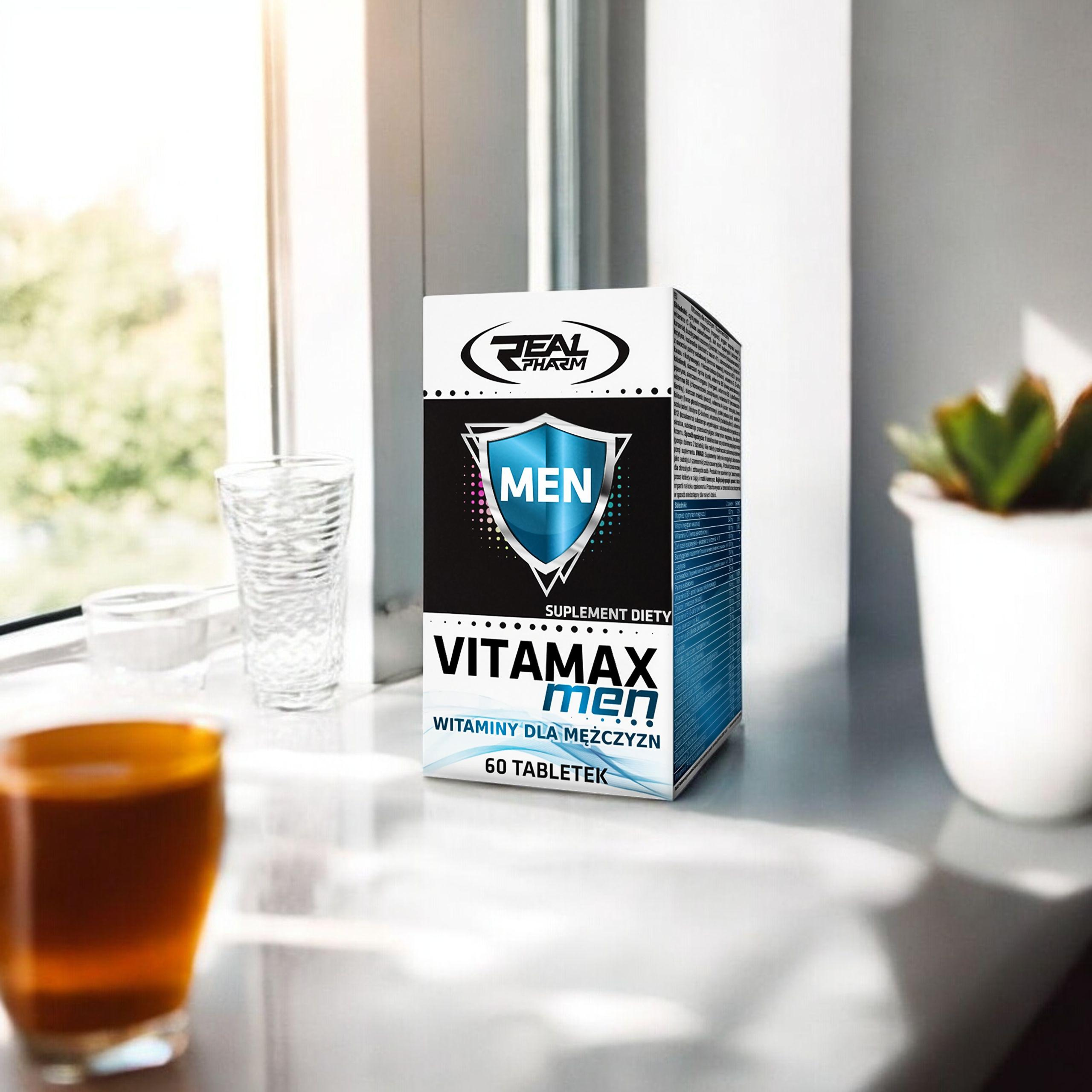REAL PHARM Vitamax Men - 3x 60tabs