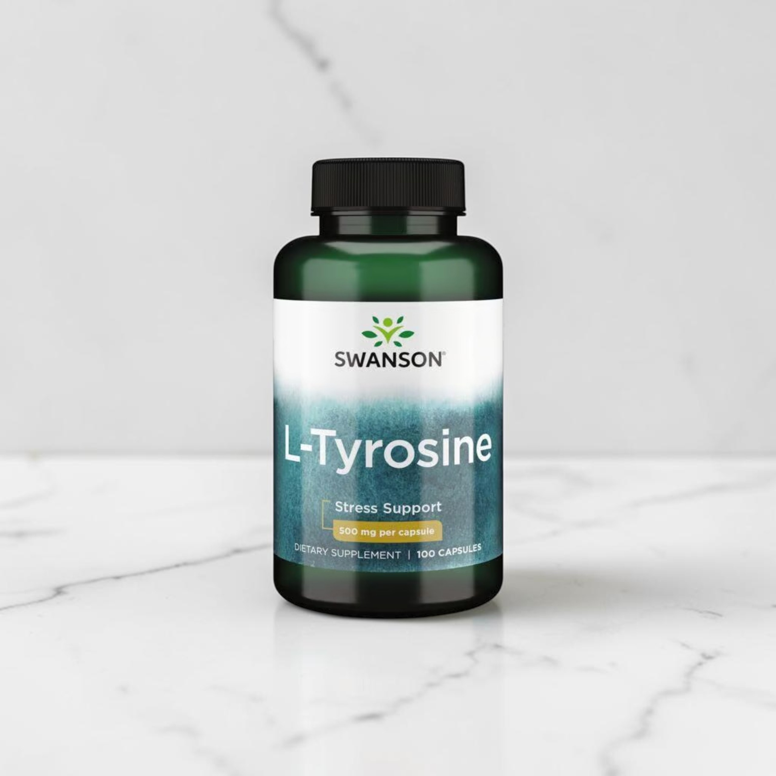 SWANSON L-Tyrosine 500mg - 3x 100caps
