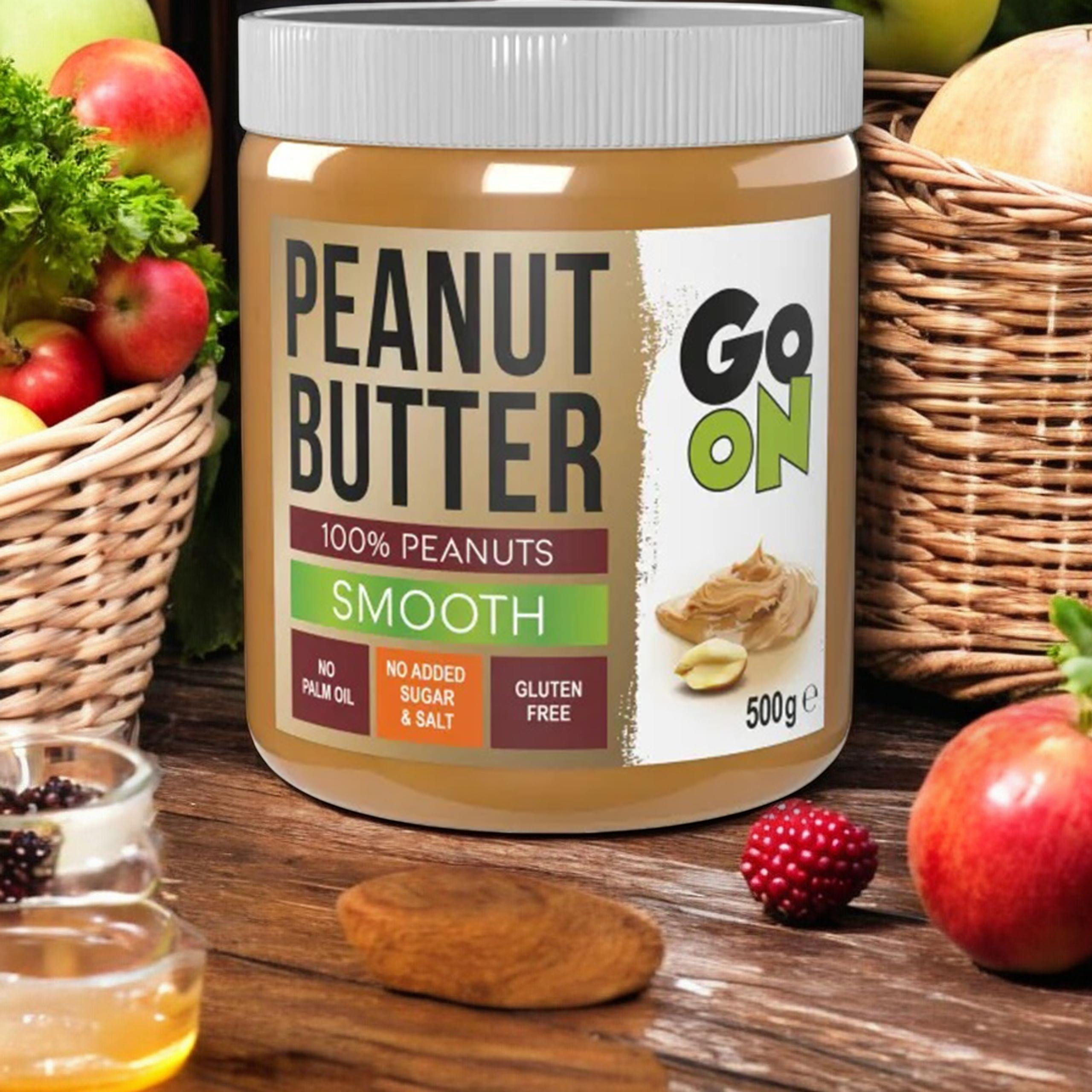 GO ON NUTRITION Peanut Cream - 100% Orzechów Arachidowych - 2x 500g
