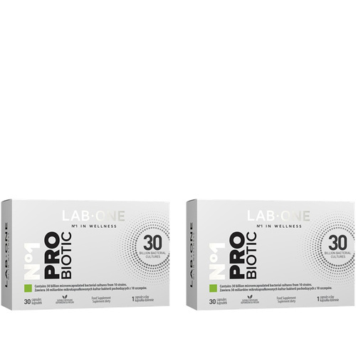 LAB ONE ProBiotic - 2x 30caps.